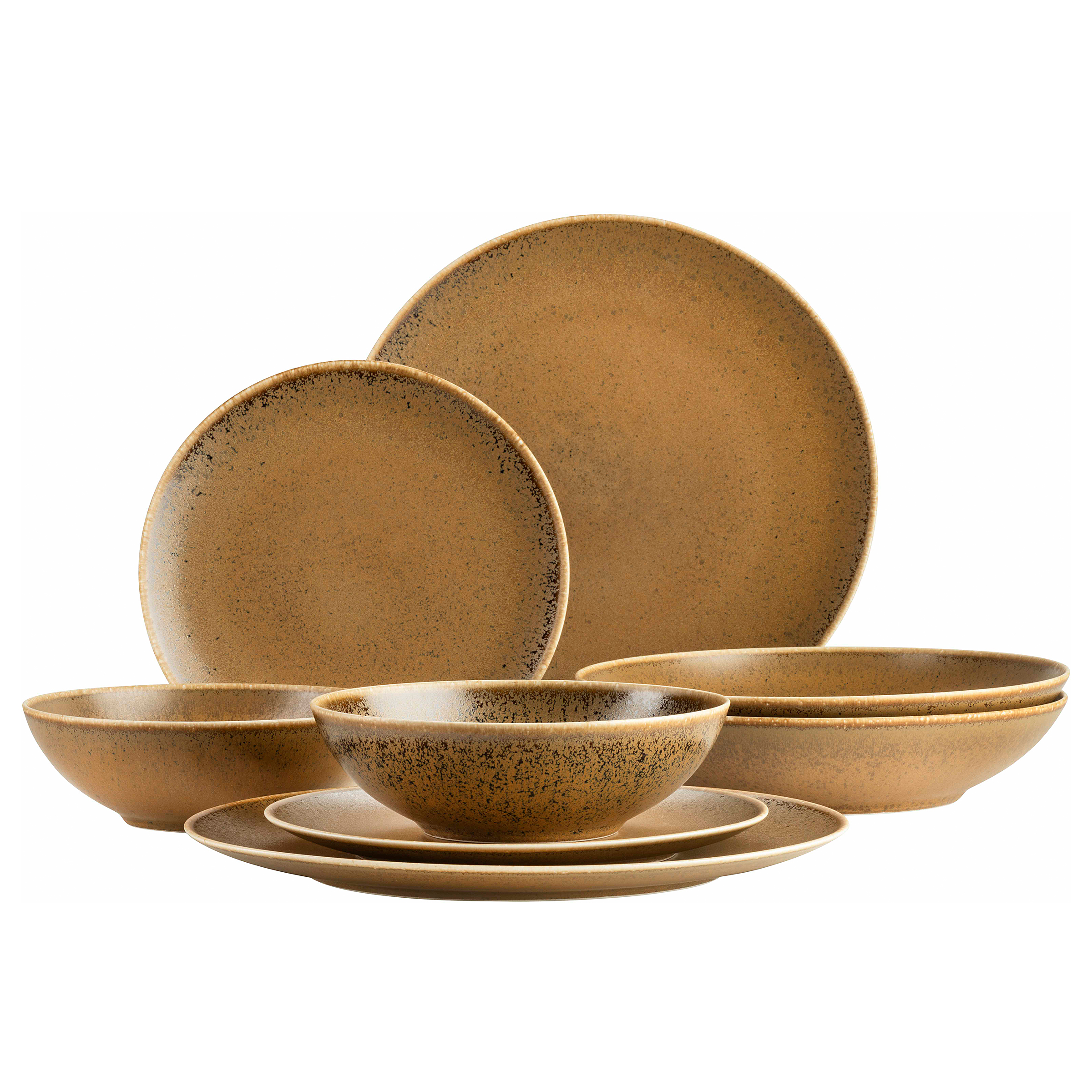 Grumpy Kombiservice 8-teilig Porzellan Beige