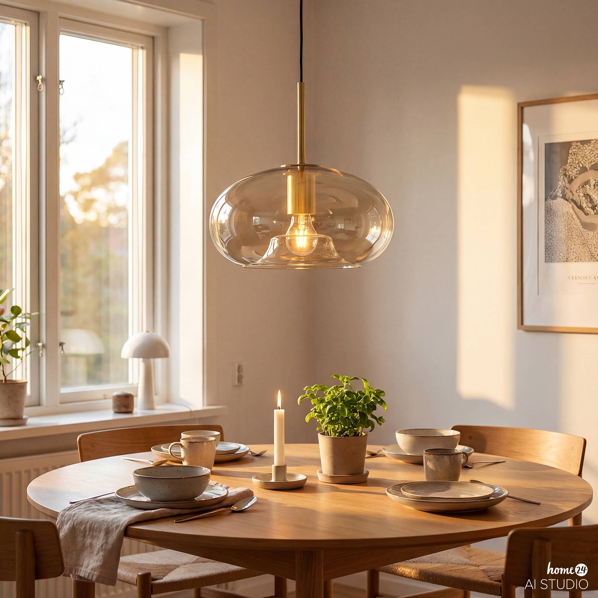 Zevro Pendant Light Teardrop Shade 1-bulb Colored Glass