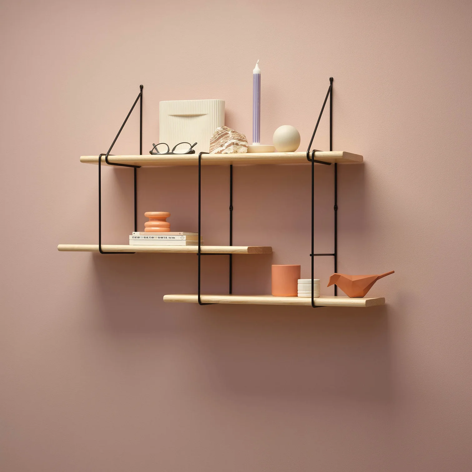 Shrink Regal Eschenholz Stahl