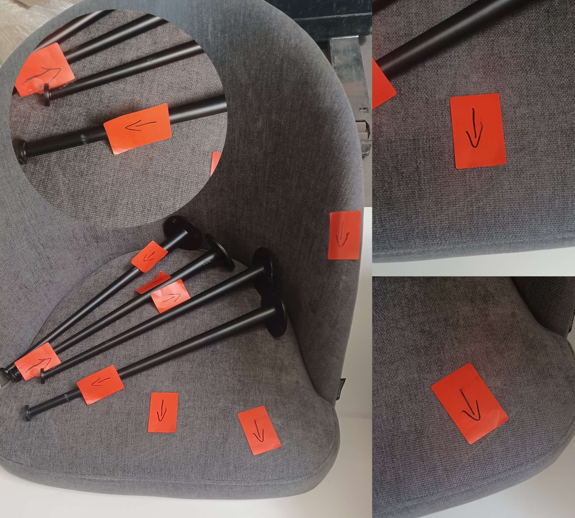 Holly Esszimmerstuhl Danny Steel Grey