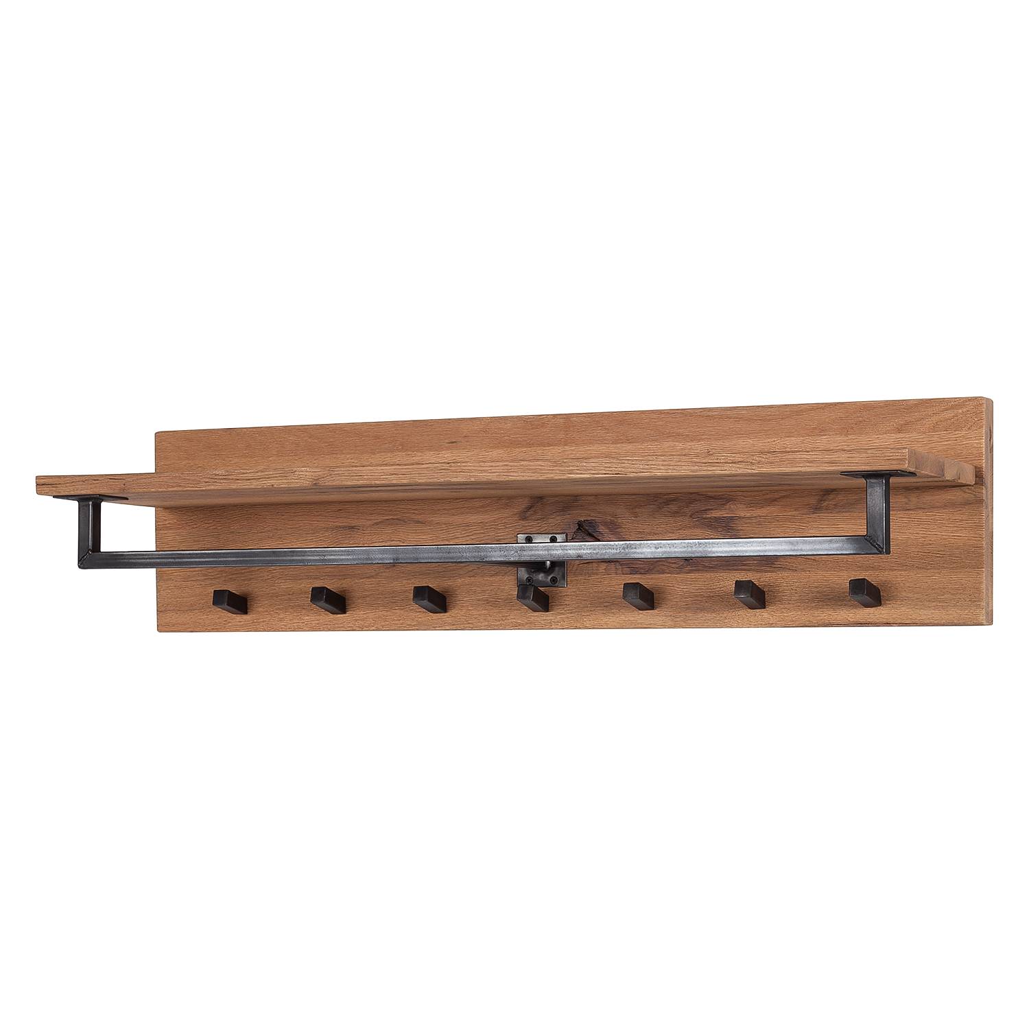 Wandgarderobe Forunas II Wildeiche Massiv