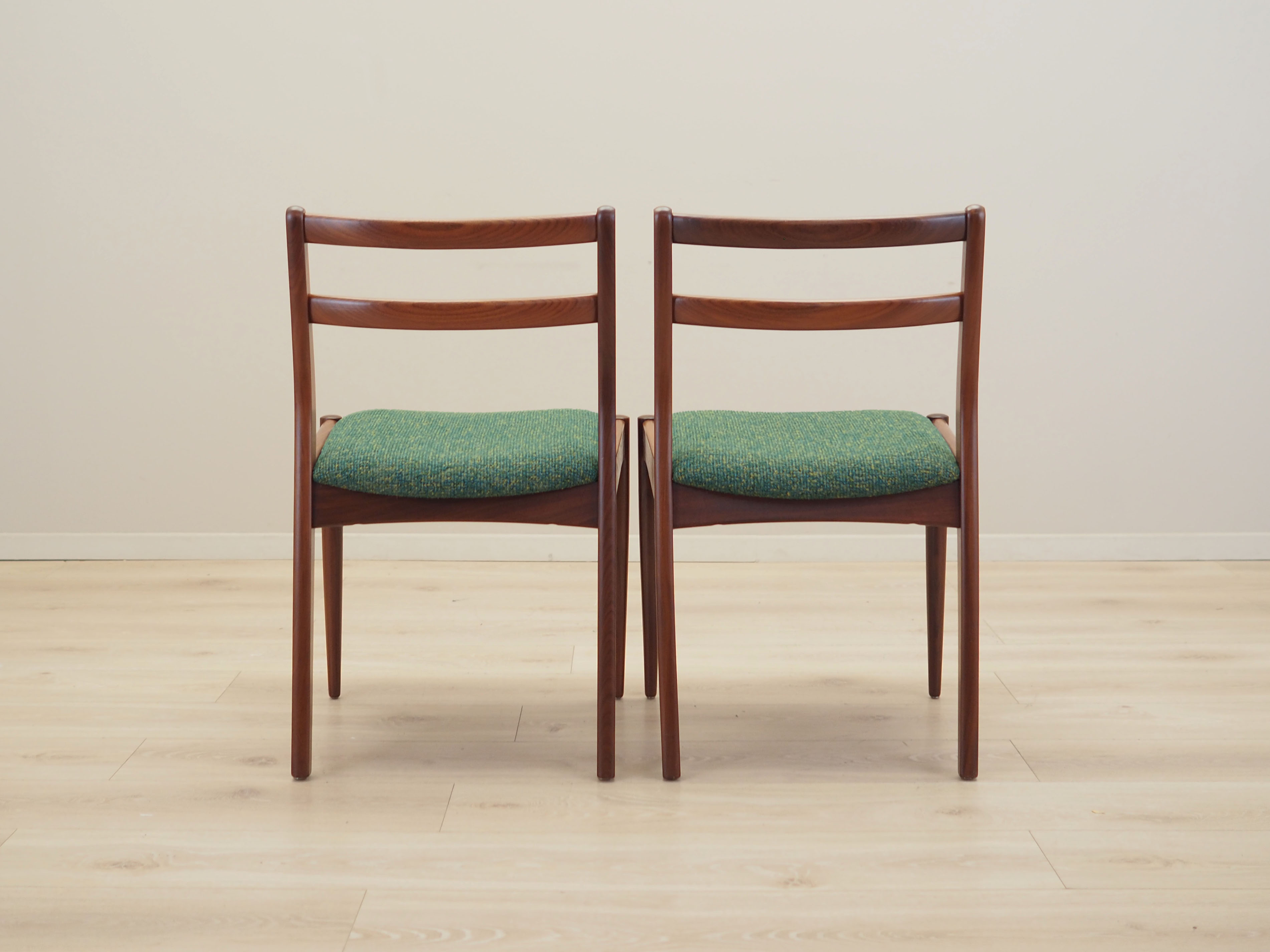 2x Esszimmerstuhl Teakholz 1970er Jahre