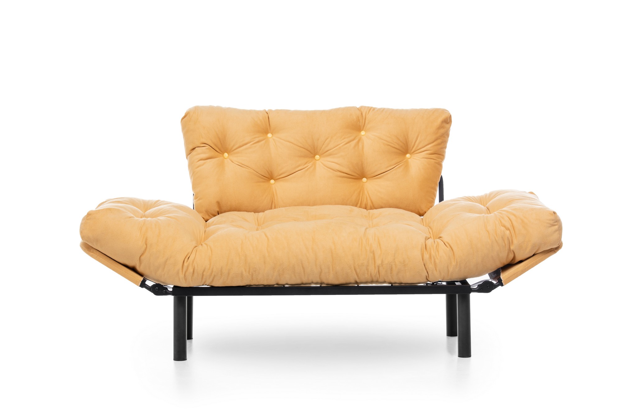 Nitta Sofa Bed 2-seater Mustard