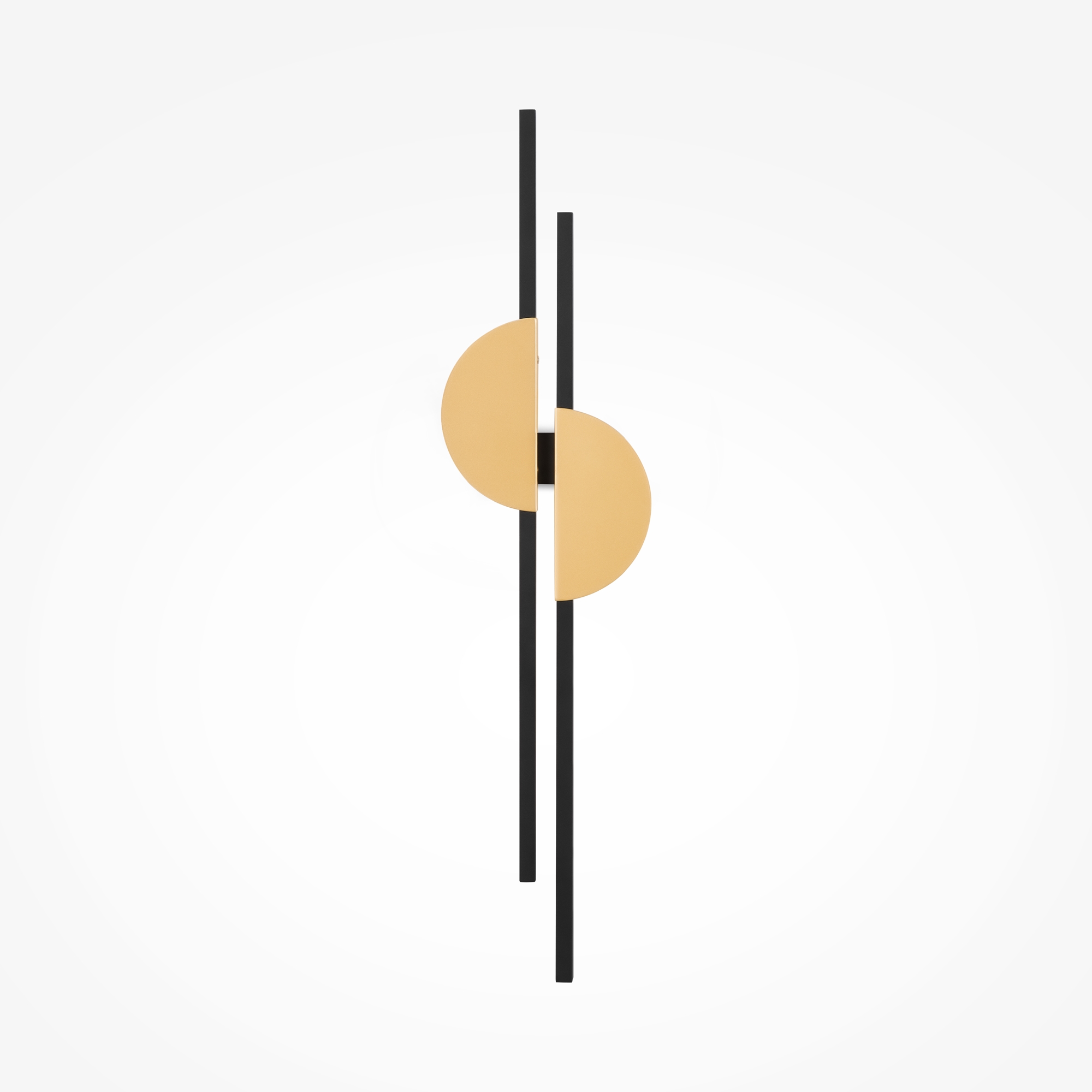 Skyline Wall lamp Aluminum Black Gold
