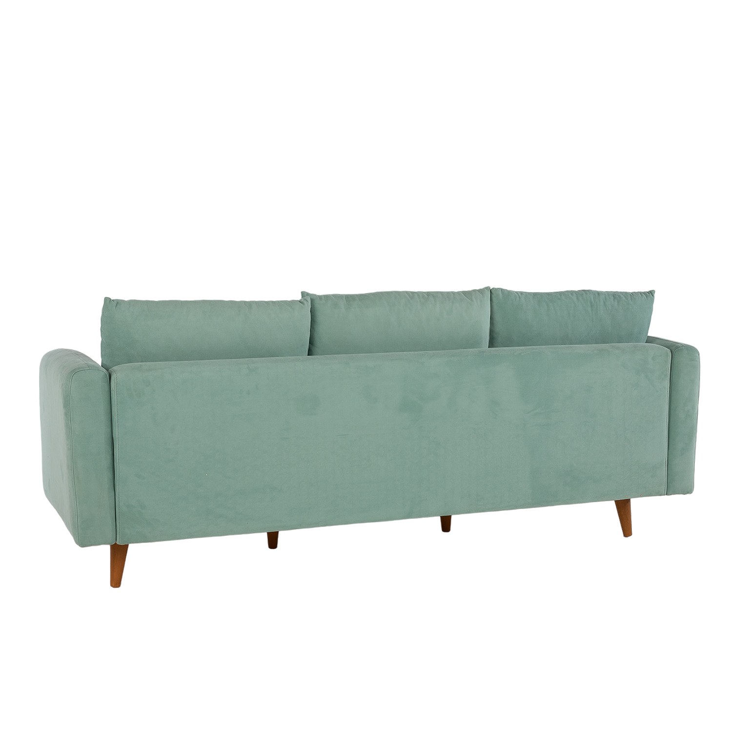 Sofia Sofa 3-Sitzer Holz Grün