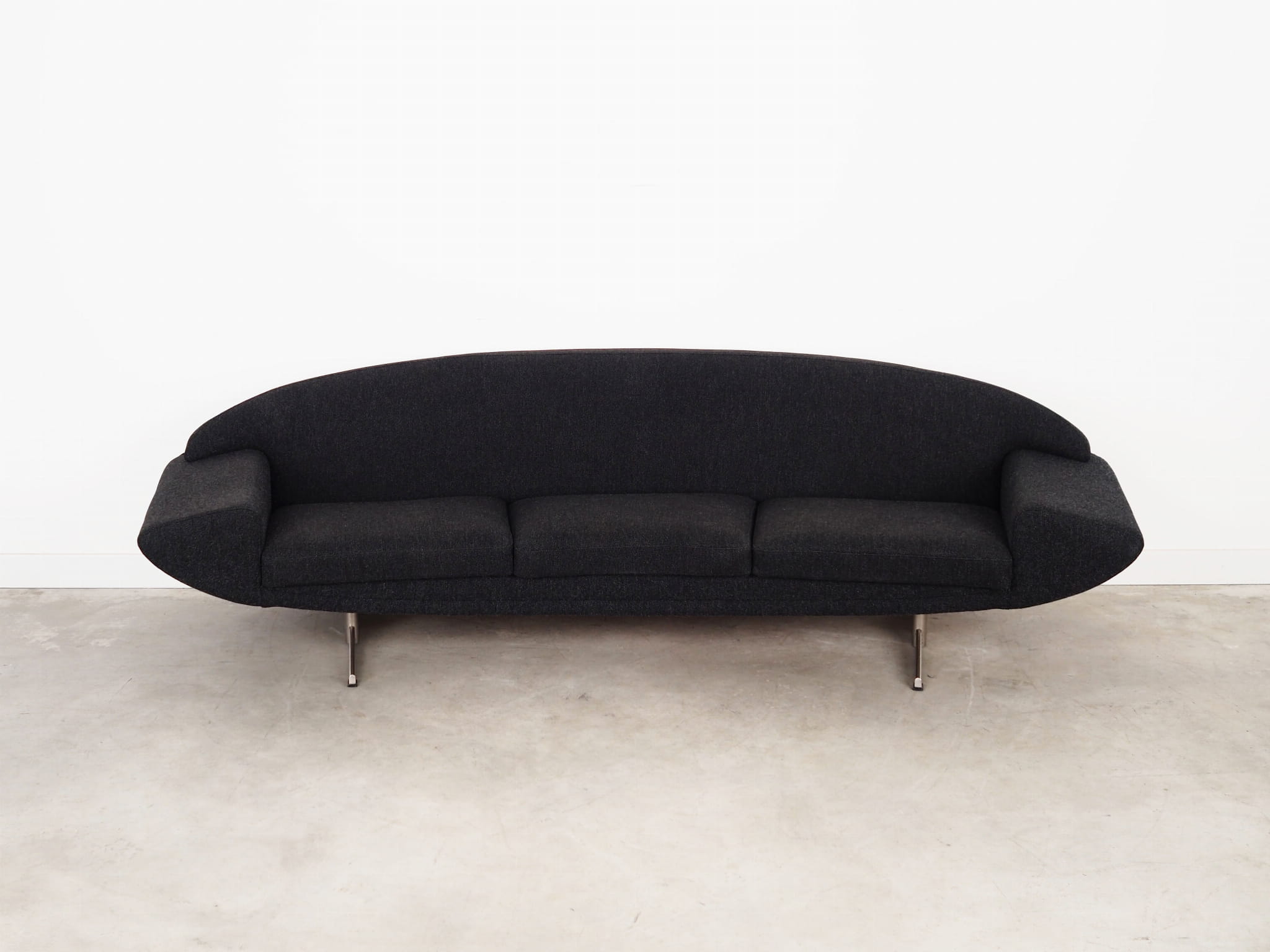 Capri Sofa Fabric Graphite 1960s