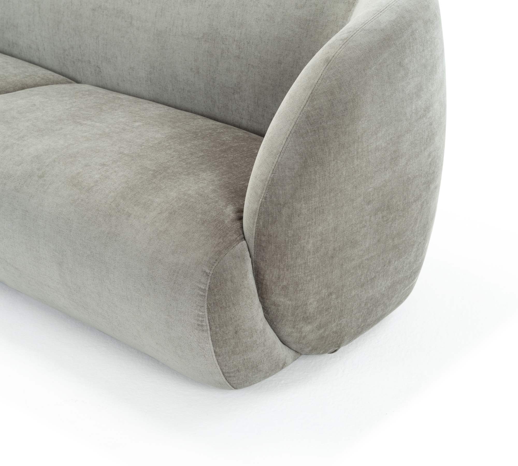 Award-Winning Paula Sofa 3-Sitzer Planet Grey Green