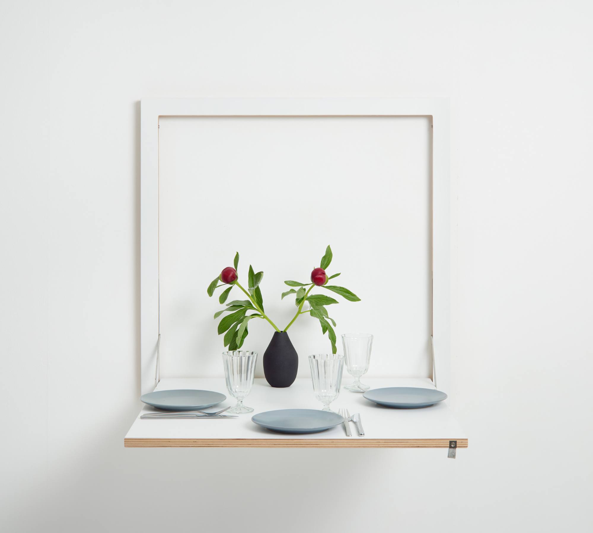 Fläpps Kitchen Table 80x80 White