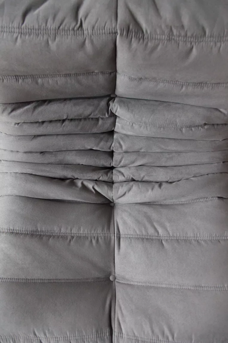 Togo armchair textile grey