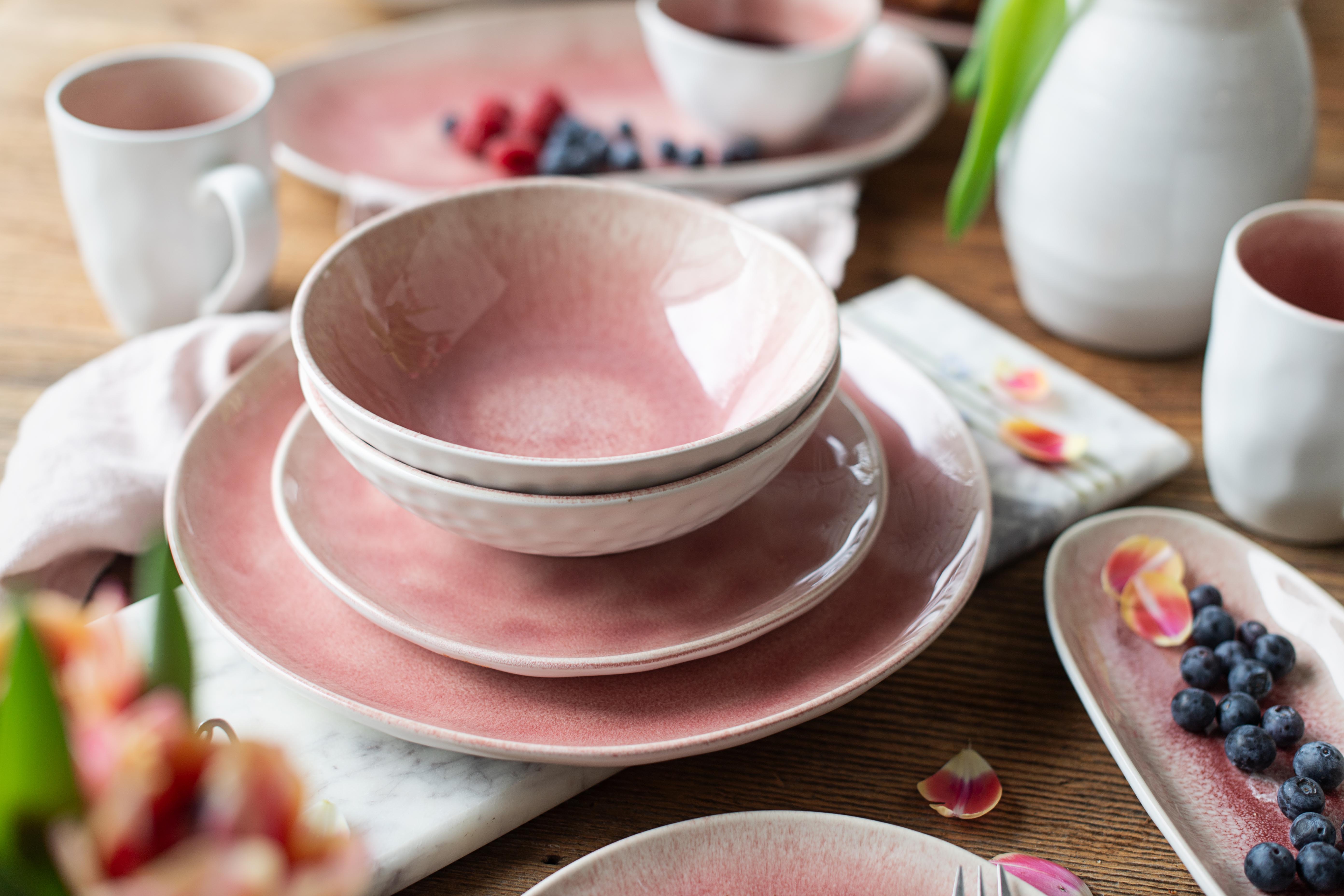 x16 Kombiset Frozen Keramik Pink