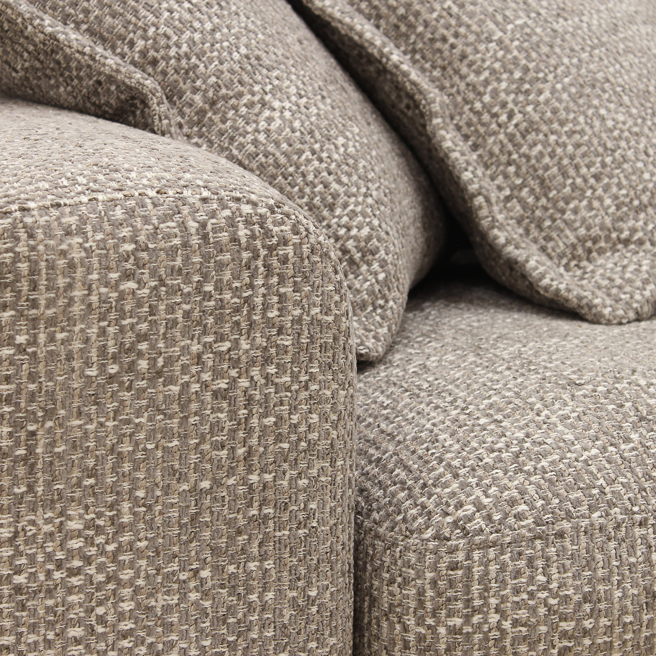 Corner Sofa Harper 3-Seater Right Light Brown