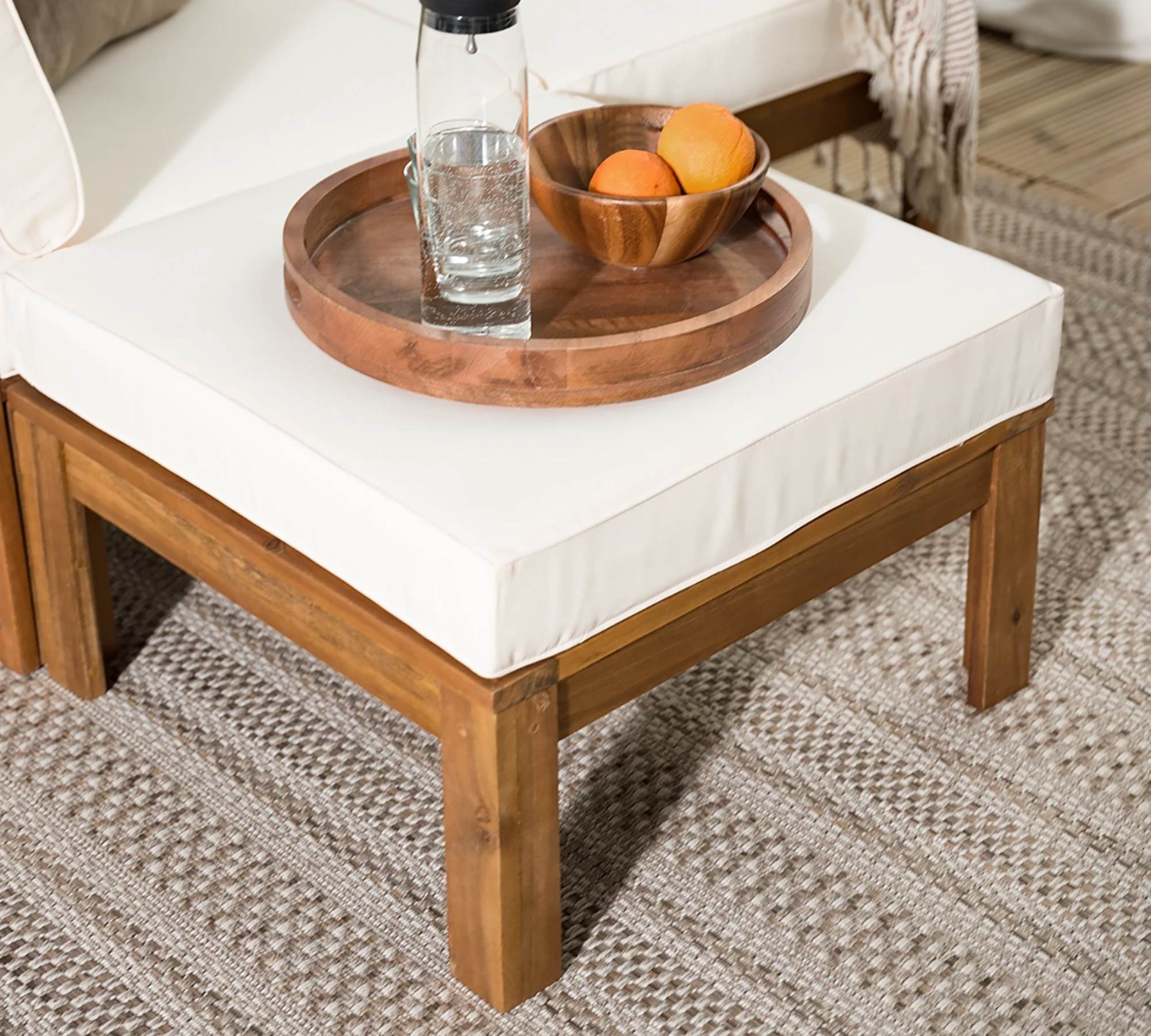 Outdoor-Loungetisch Akazie massiv