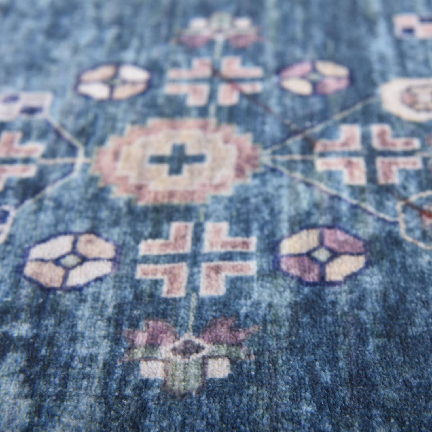 Oriental One Bath Mat Turquoise 60 x 100 cm