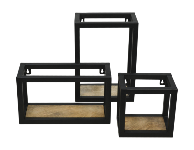 Levels Wandbox Mangoholz Metall