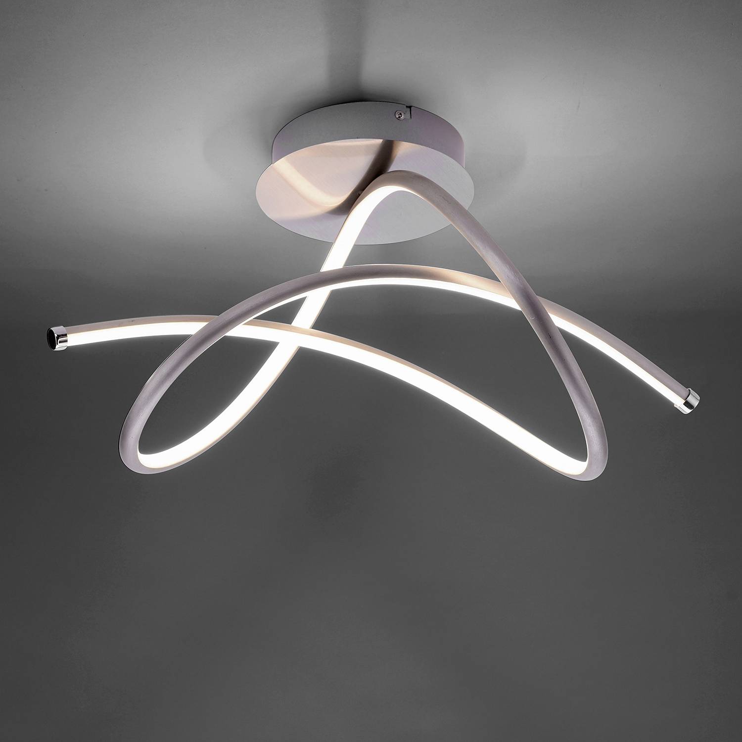 LED ceiling light Violetta Silicone Silver