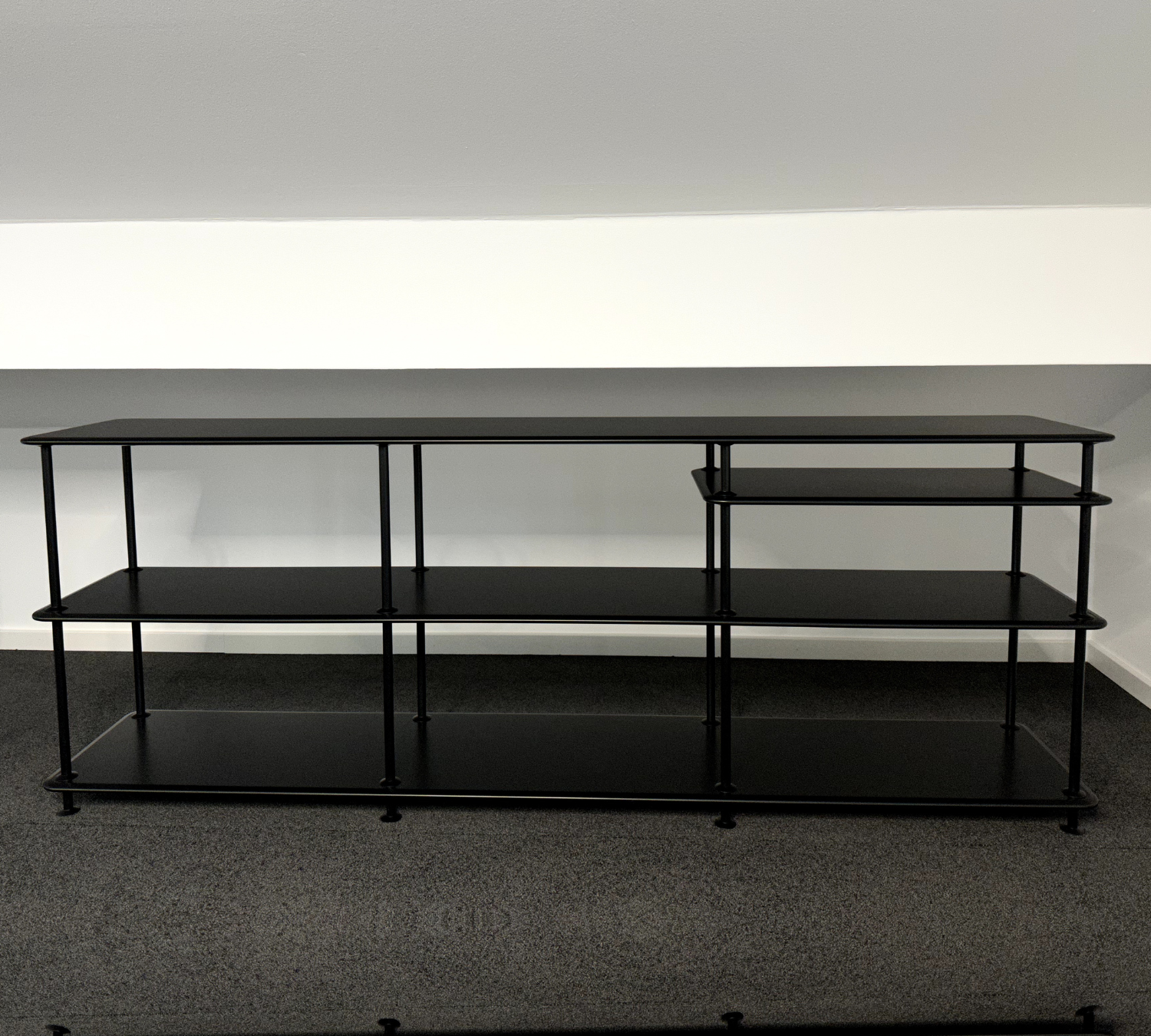 Free Regal Holz Metall Schwarz