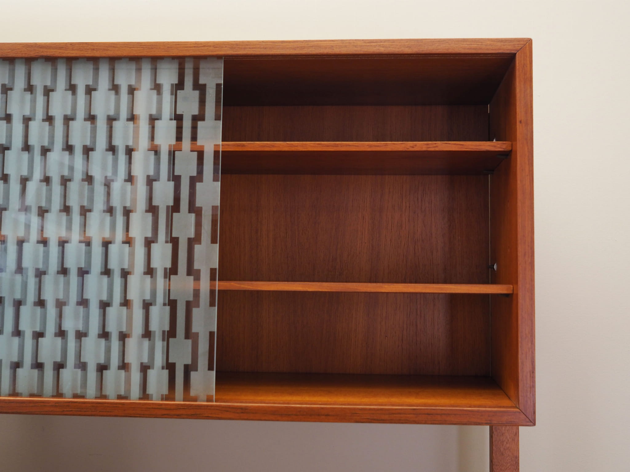 Wall shelf Teak wood 1960s