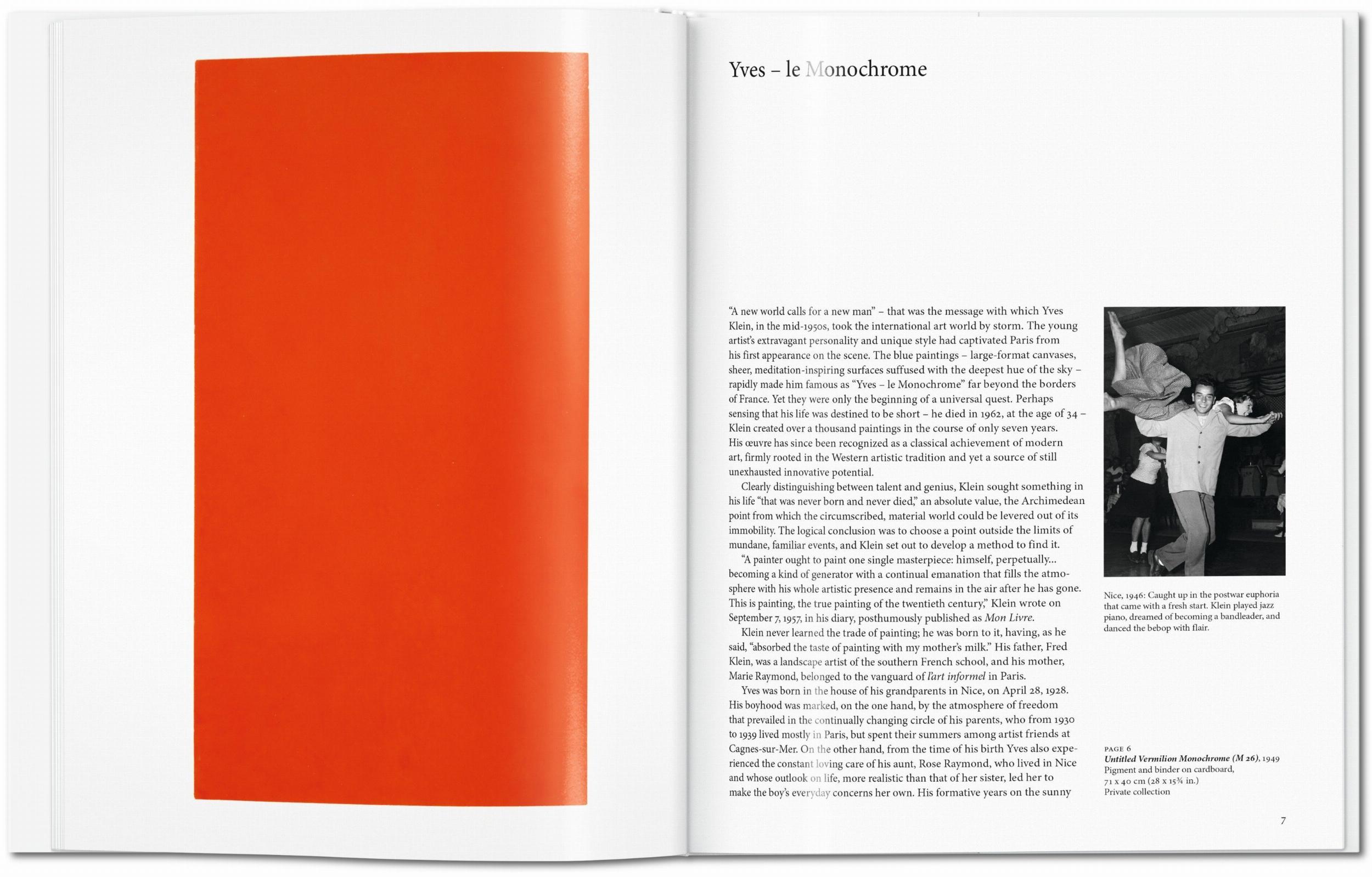 Yves Klein in Englisch