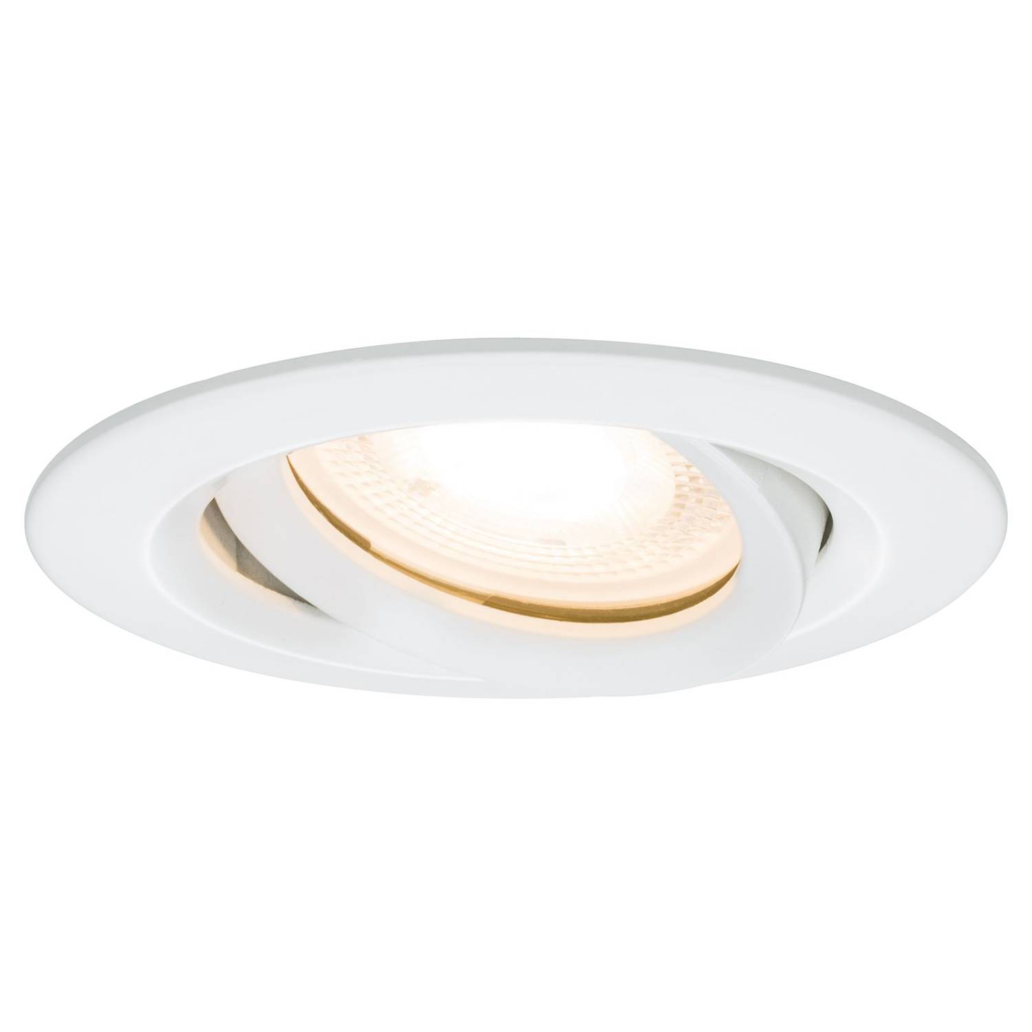 LED-Einbauleuchte Nova Plus Aluminium Weiß