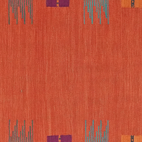 Kilim Gashgai Tappeto Arancione