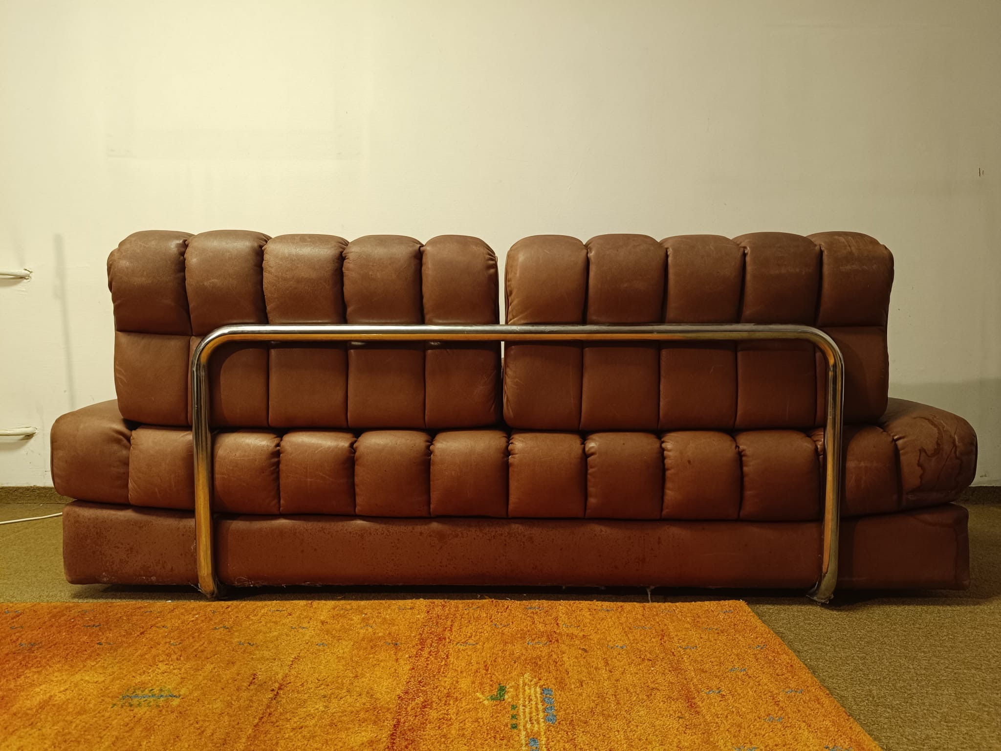 Vintage DS 85 Tagesbett Leder Cognac