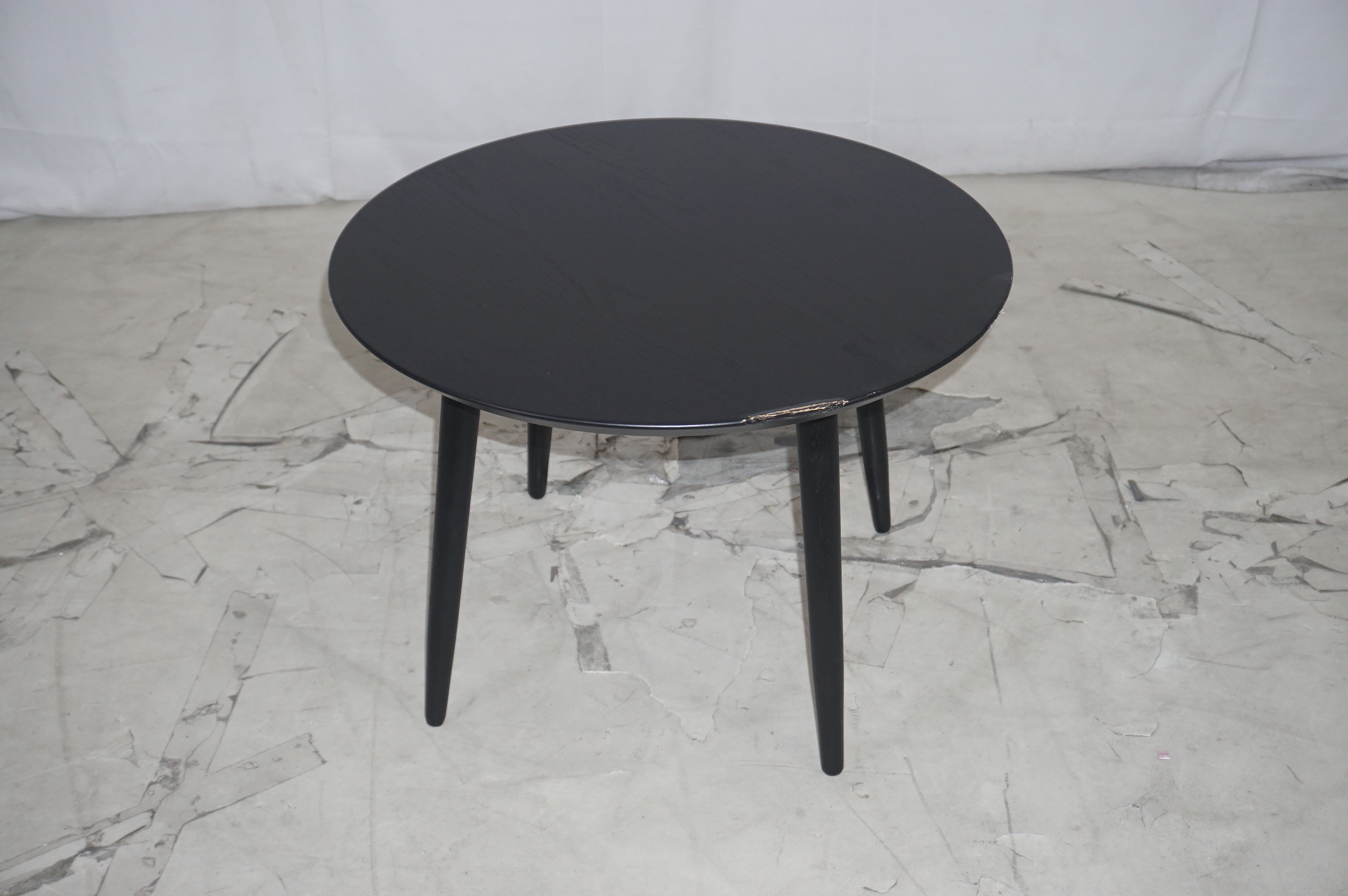 Hubert Couchtisch Black Ø 60cm