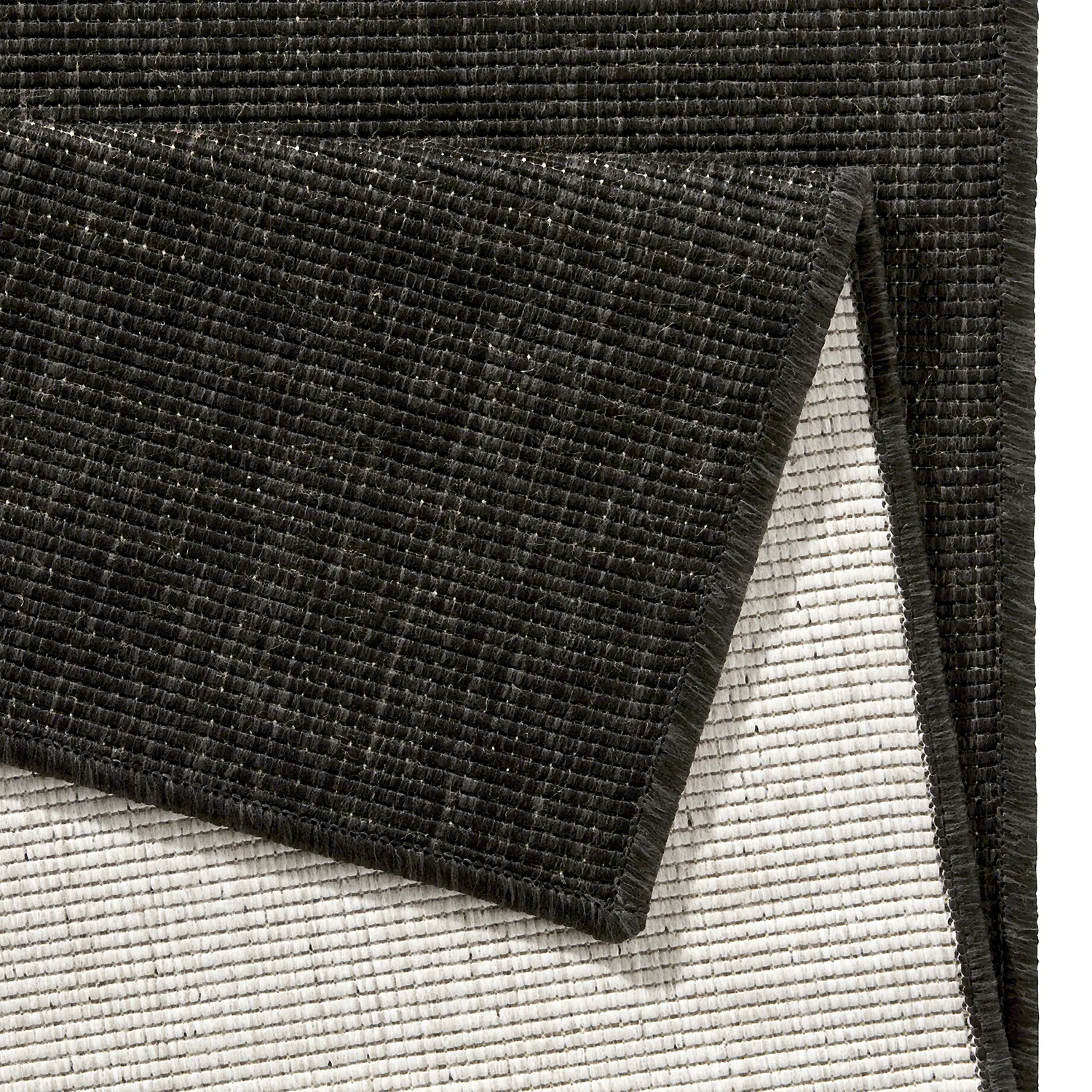 Miami In-/Outdoorteppich Schwarz