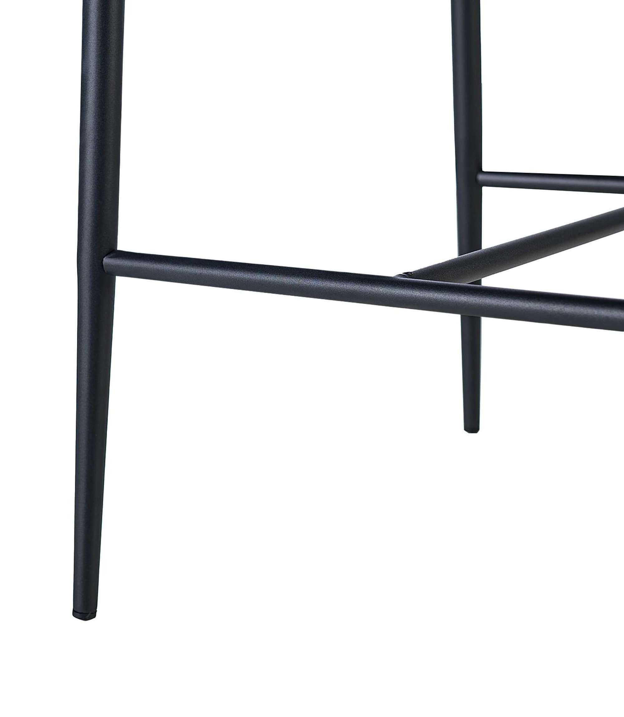 Barstuhl Textil Metall Taupe