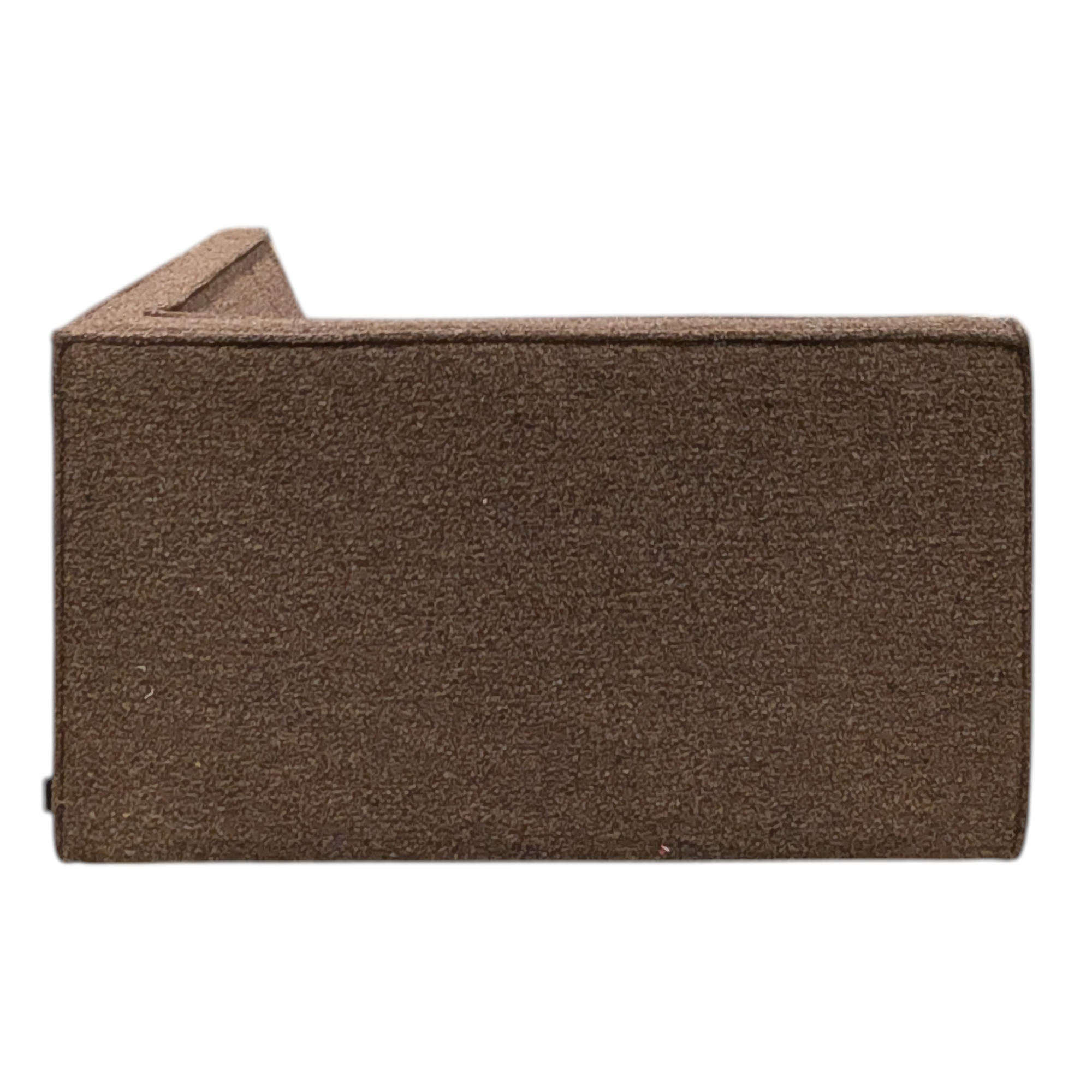 Daphne 1-seater corner module right Pebble Rust