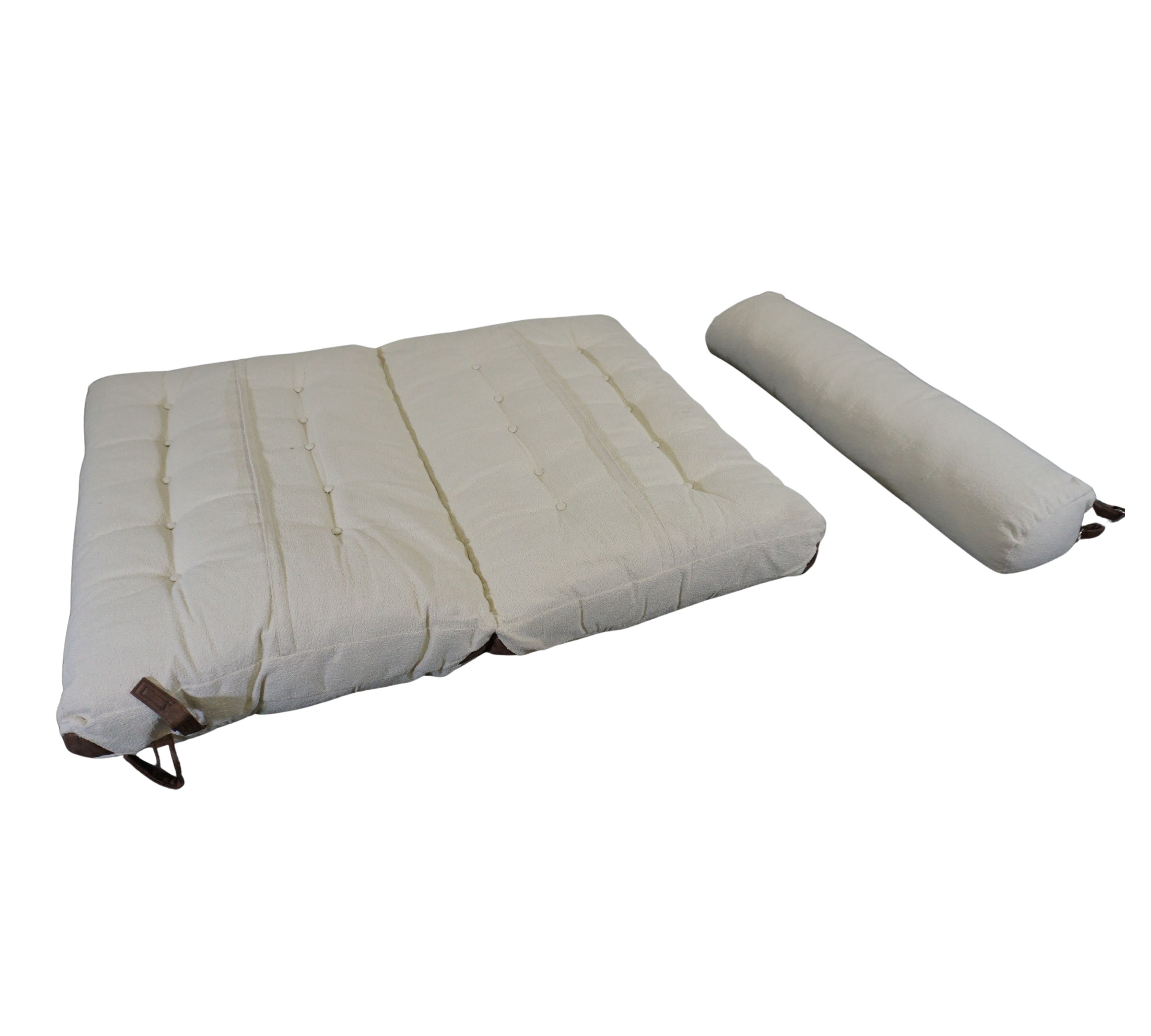 Schlafsofa 2-Sitzer Creme