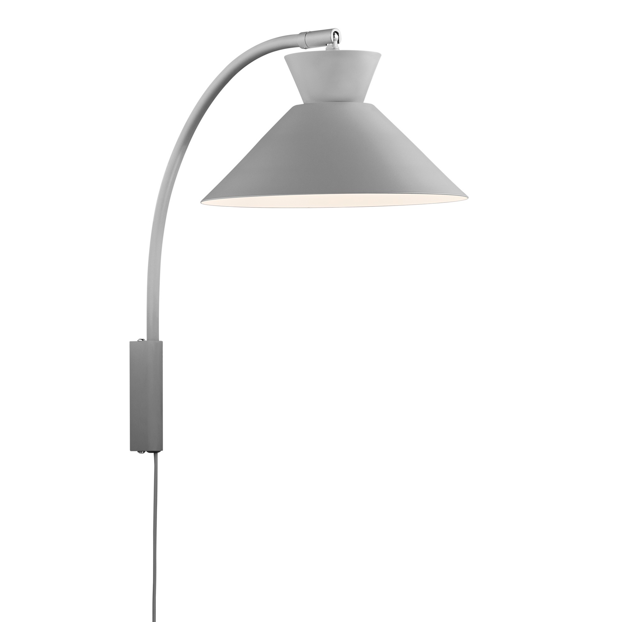 Dial Wall Lamp Grey