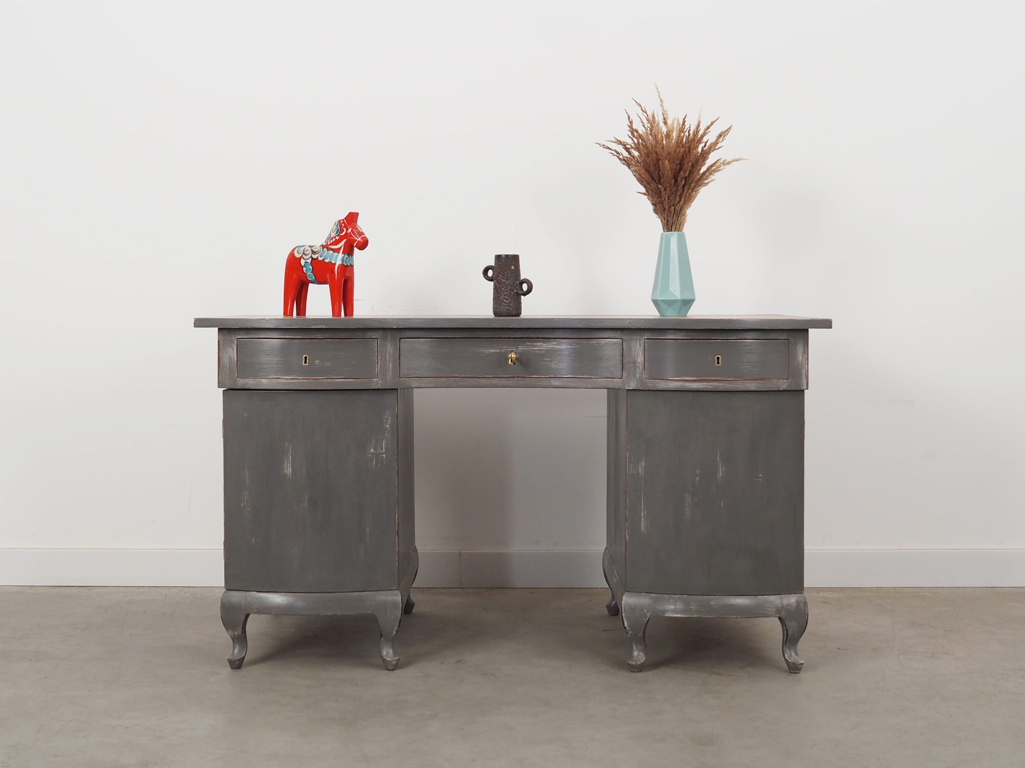 Mahogany Schreibtisch 1960 Jahre