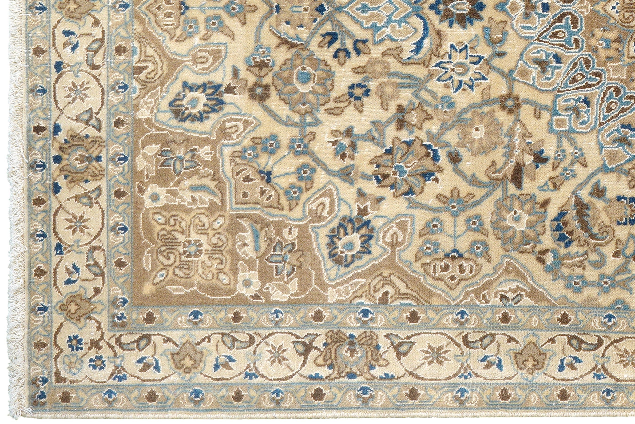 Heritage Hafez Teppich Wolle Beige