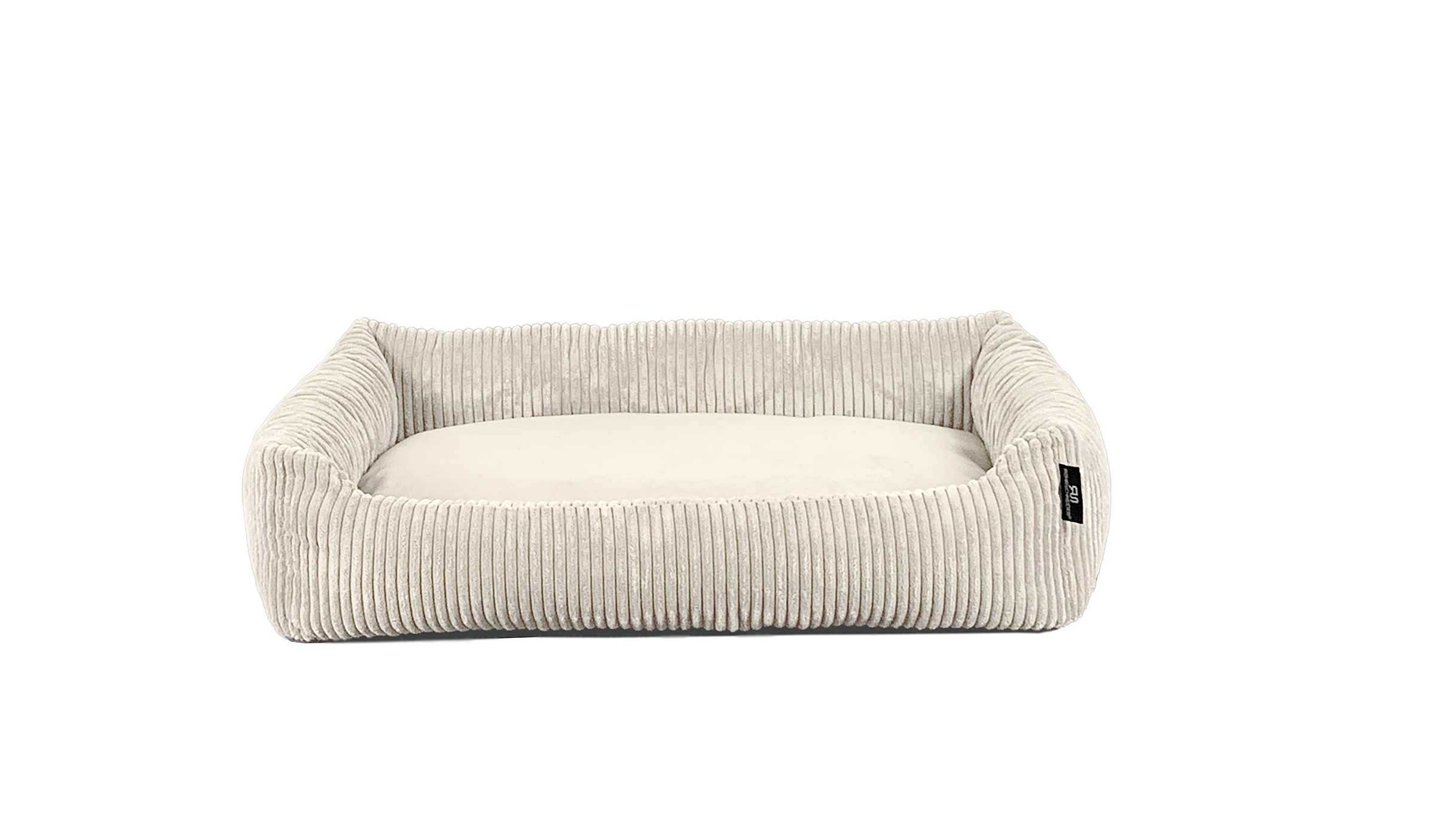 Pnae Hundebett Cordstoff Beige