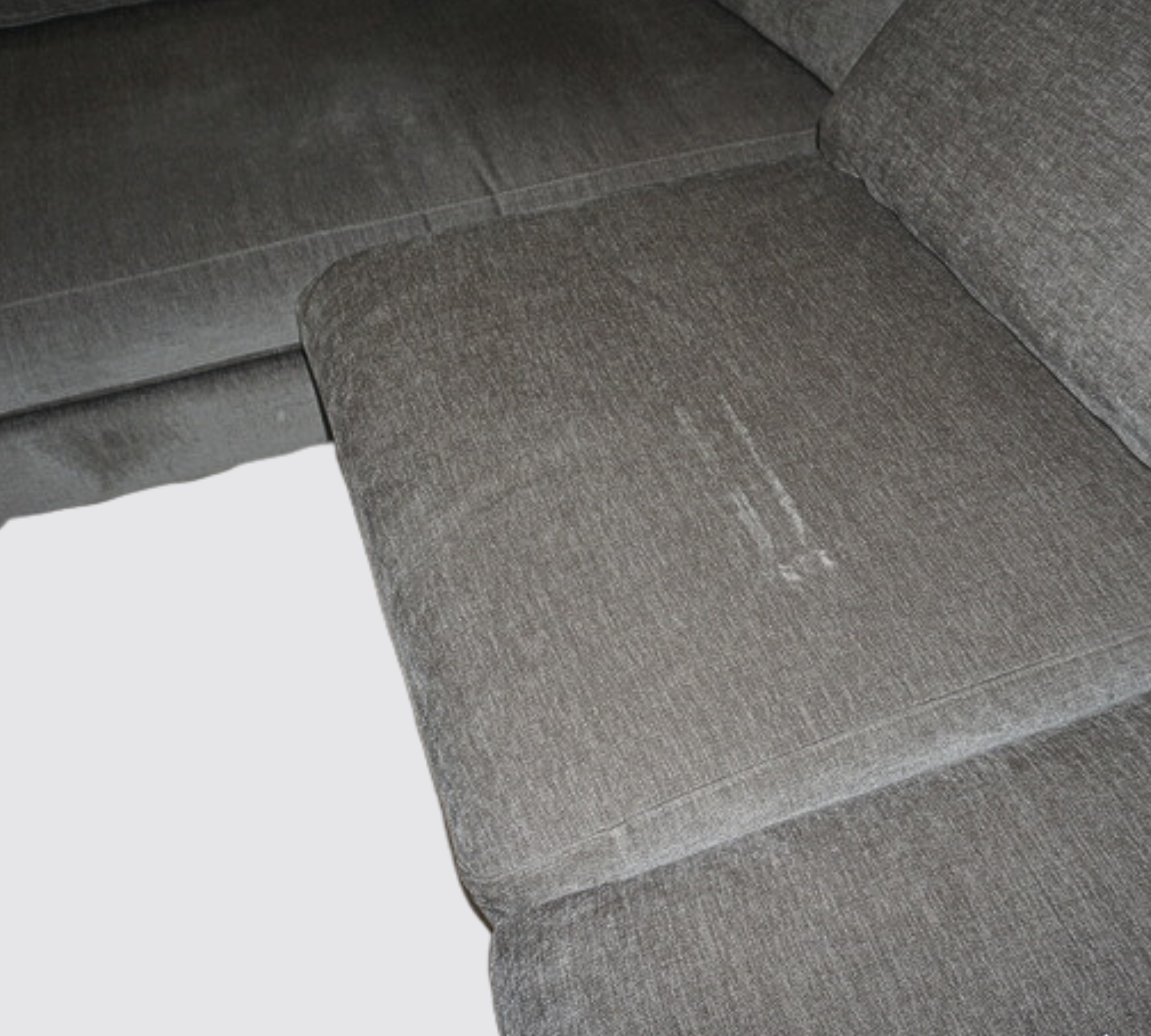 Noa Ecksofa Récamiere Links Planet Grey Green