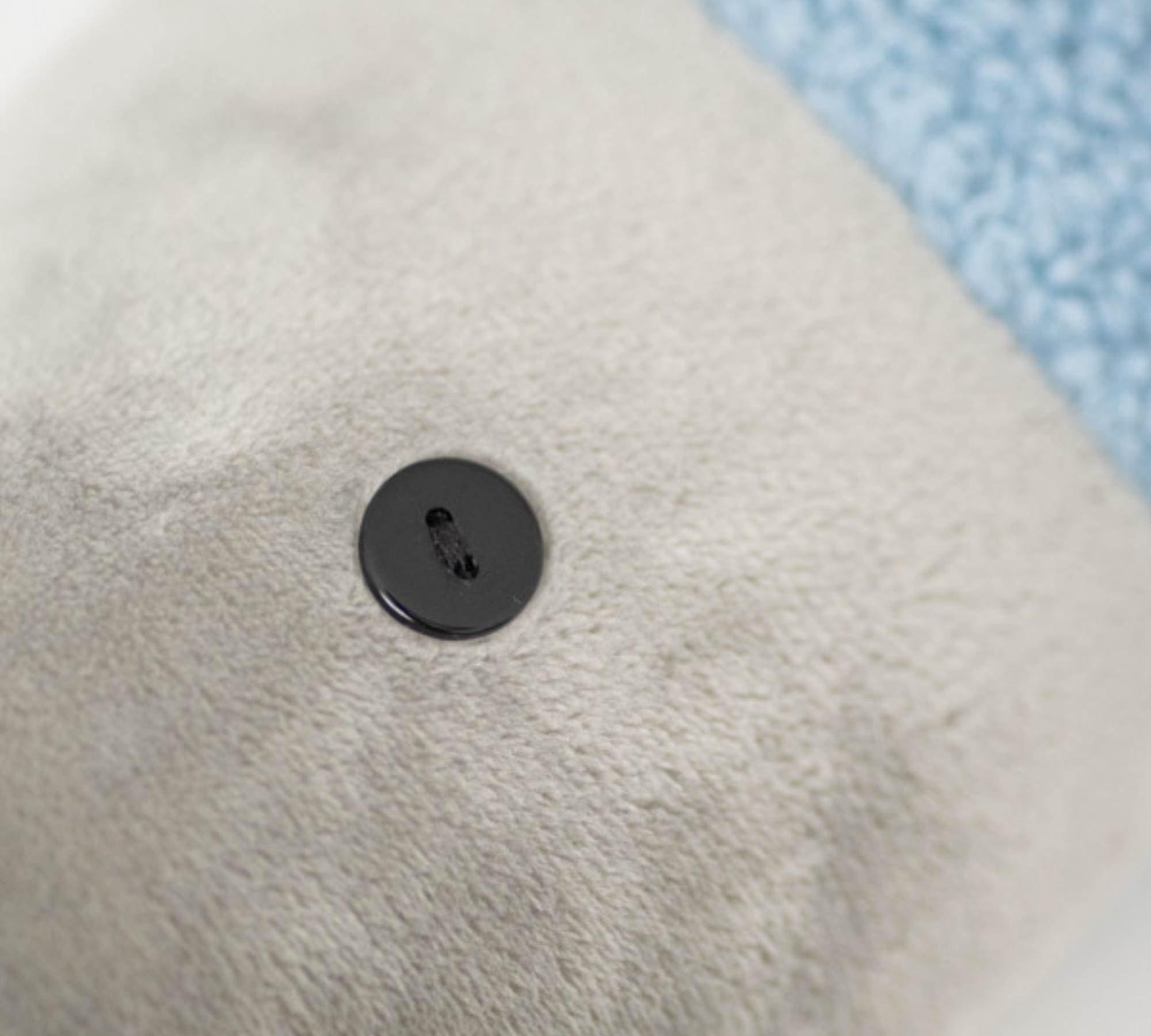 2x Fish & Beluga Whale Plush toy Cotton Grey Blue