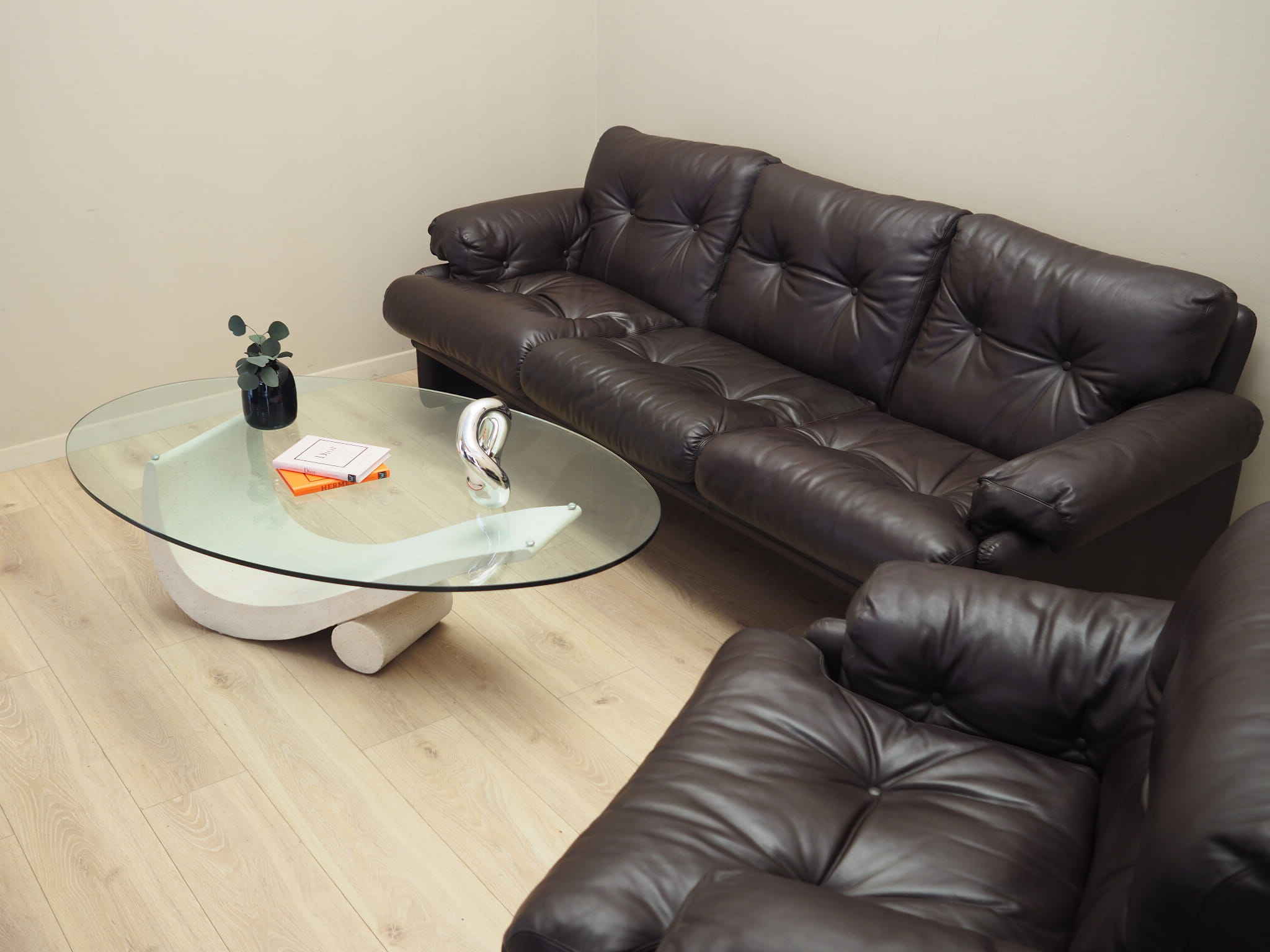 Coronado Living Room Set Leather 1960s