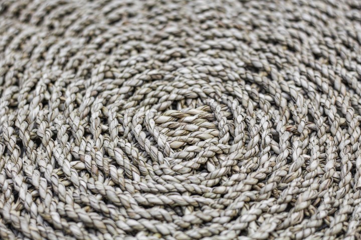 Fußmatte Raffia Seegras ø100cm