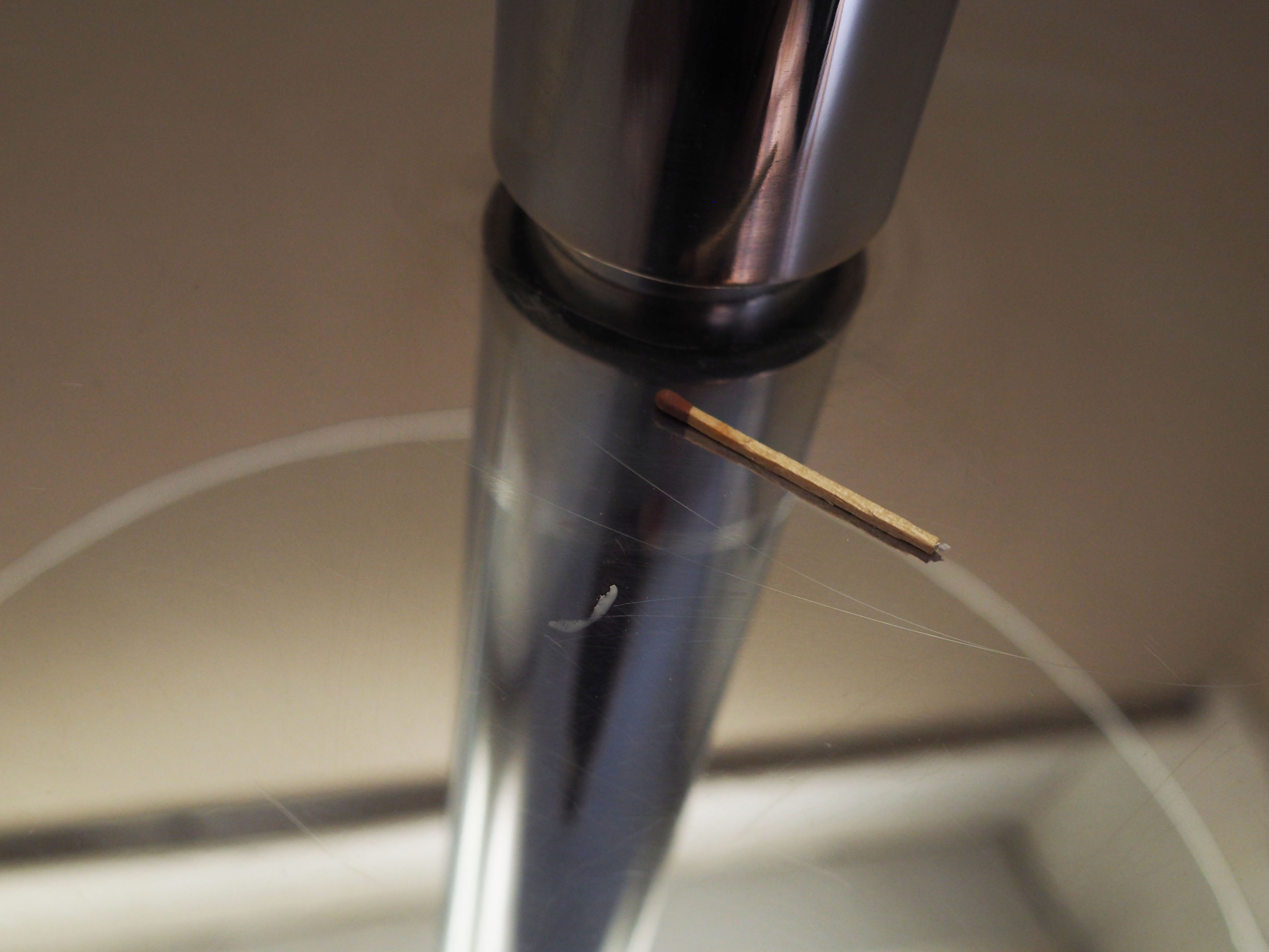 Couchtisch Glas 1970er Jahre