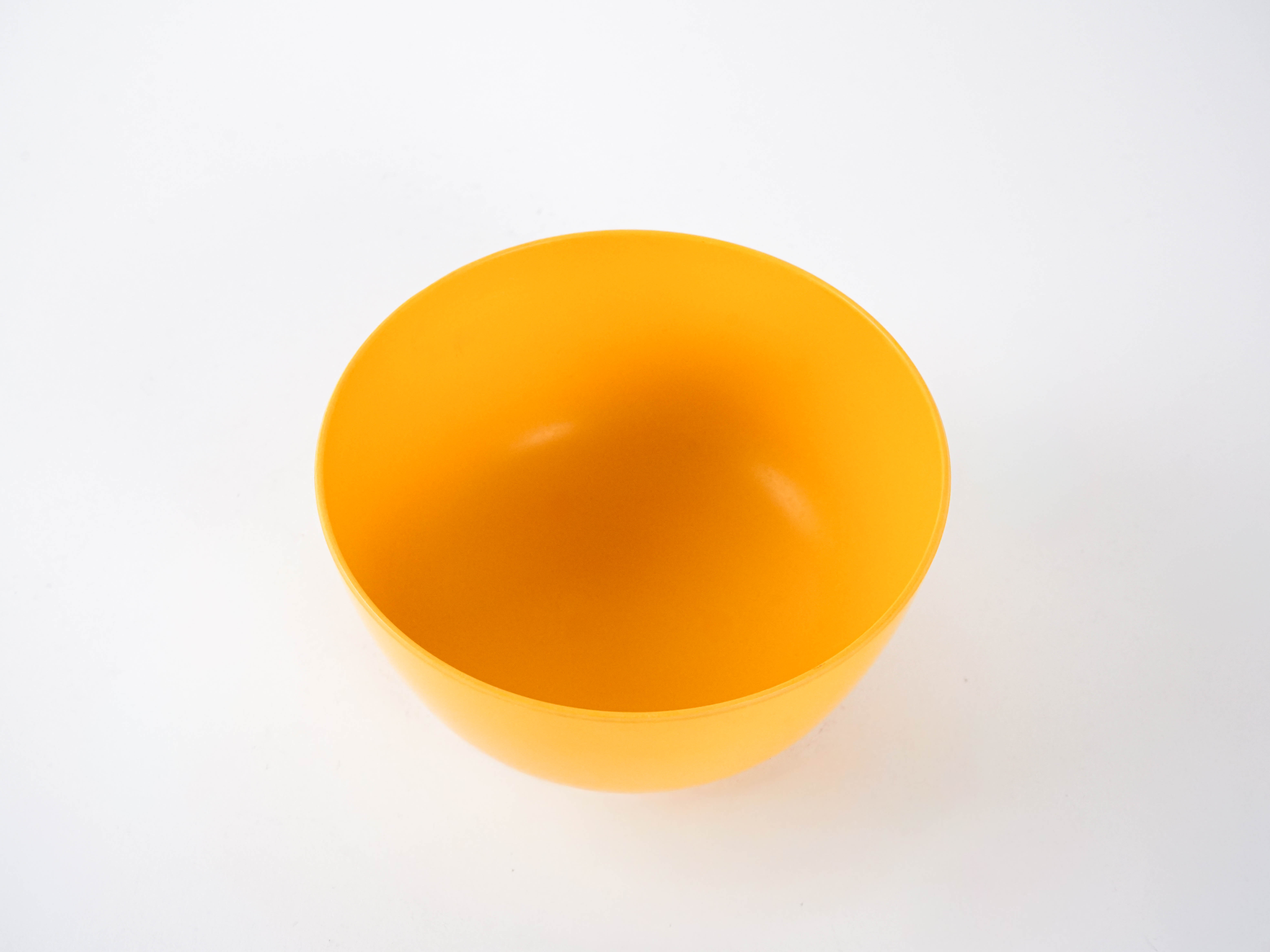 Schüssel 1960er Jahre Gelb