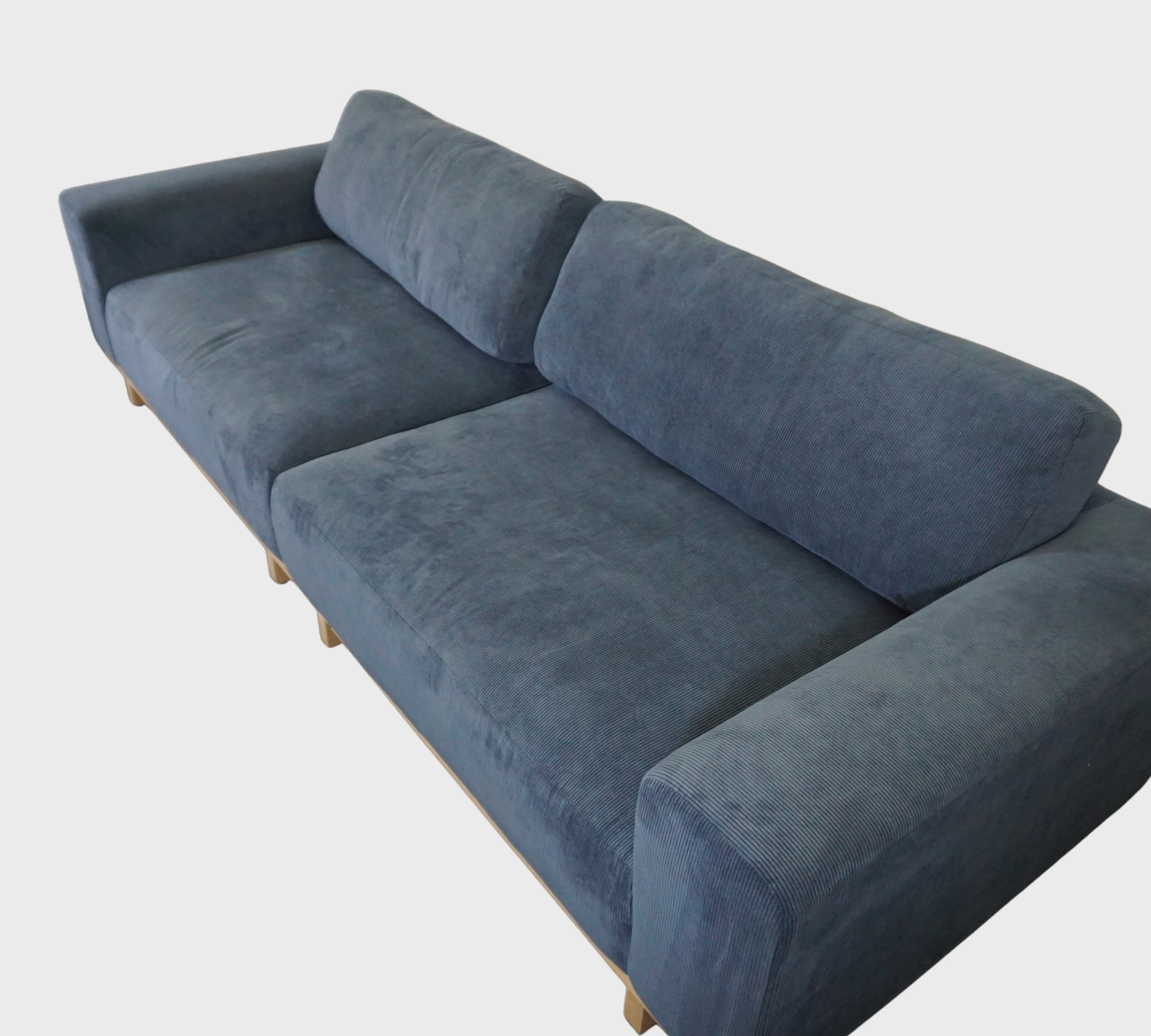 Aya Sofa 3,5-Sitzer Sorrento Steel Blue