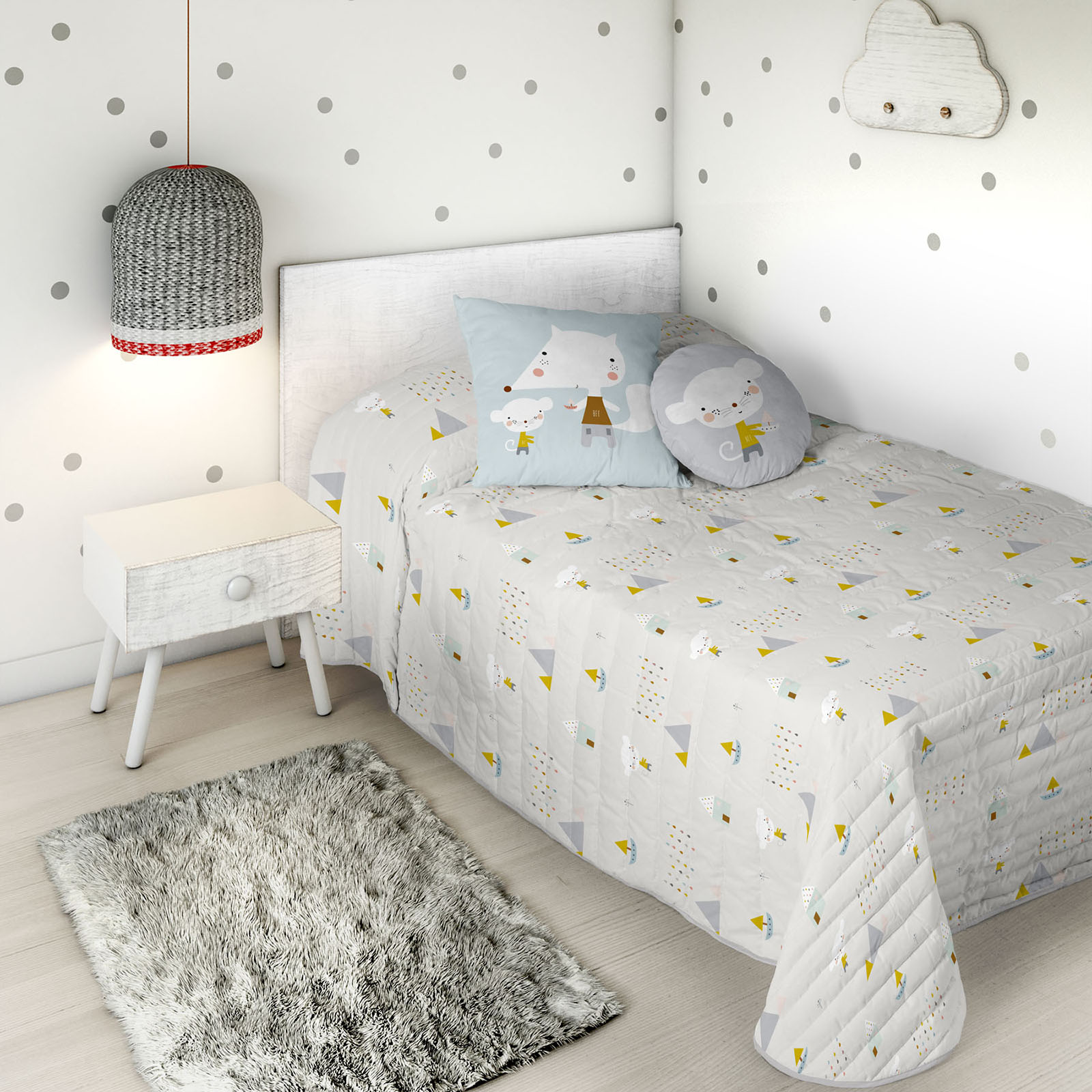 Boutique Steppdecke  Bettbreite 90cm 100% Baumwolle
