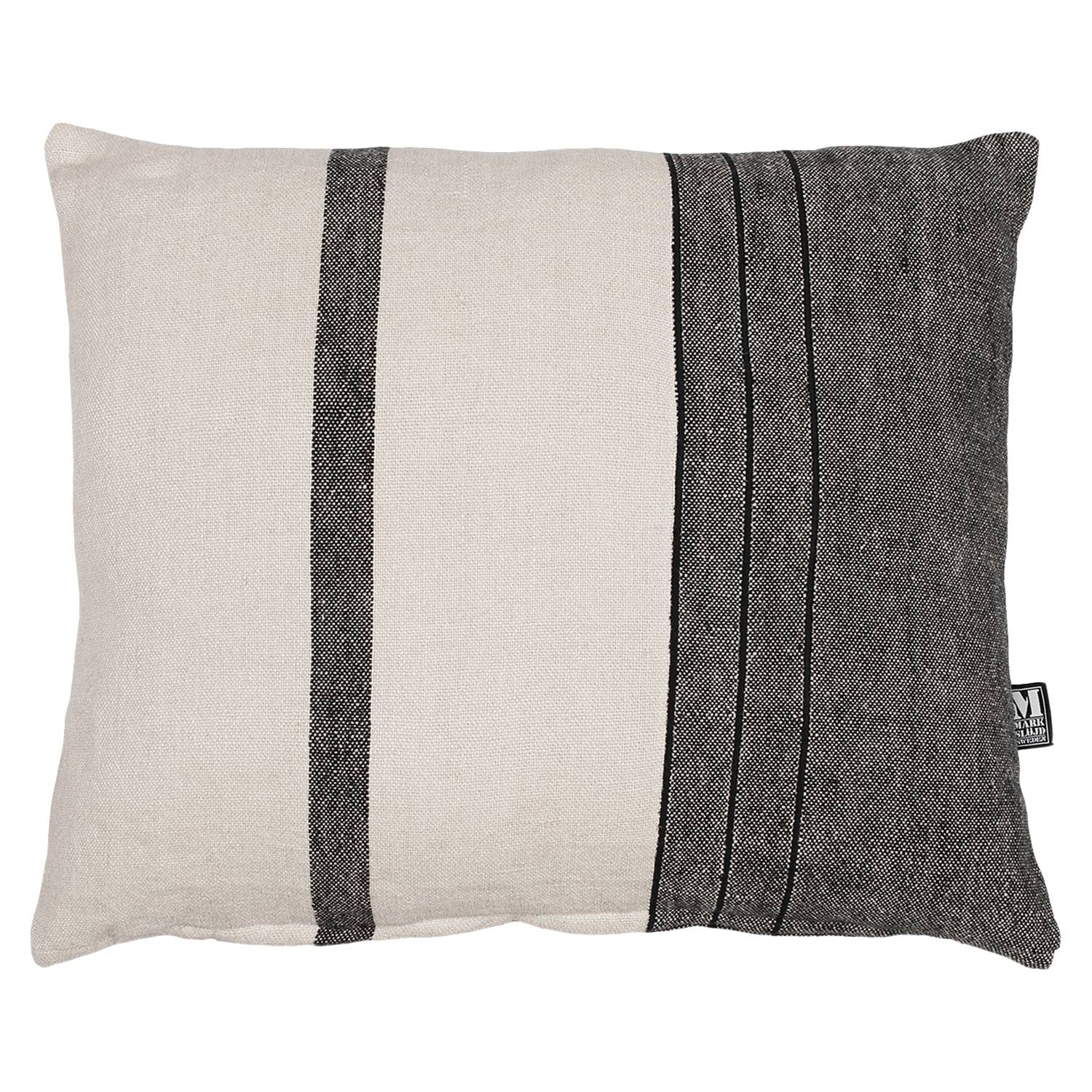 Decorative pillow Randi EuroFlax Linen White
