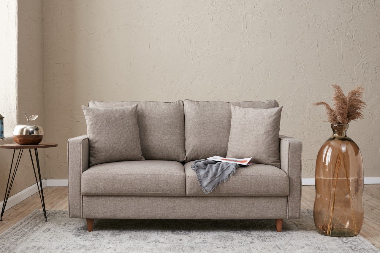 Eva Sofa 2-Sitzer Creme