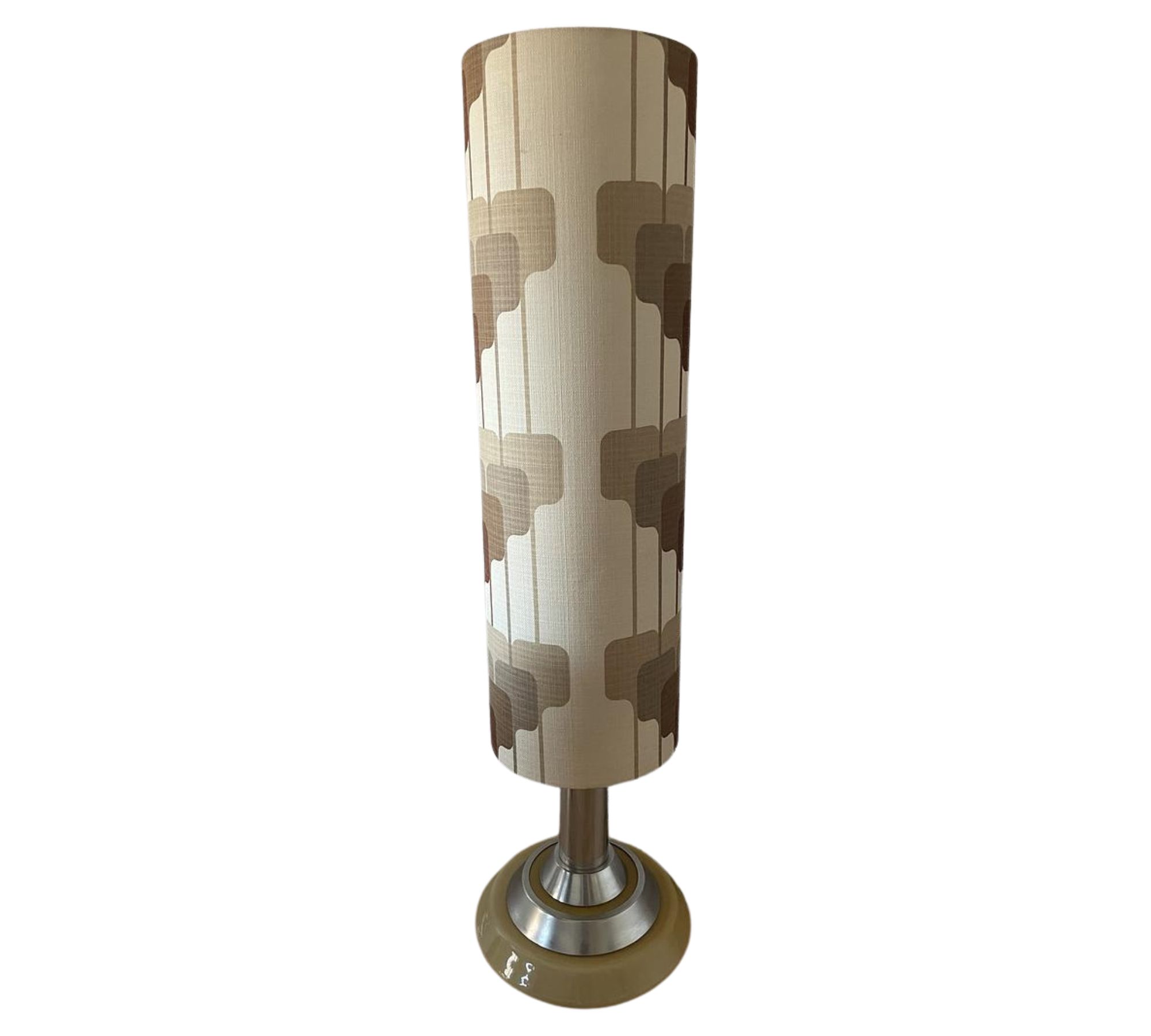 Vintage Stehleuchte Glas