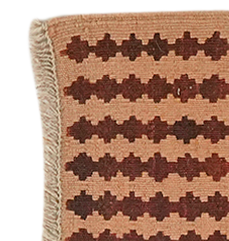 Kilim Gashgai Teppich Braun