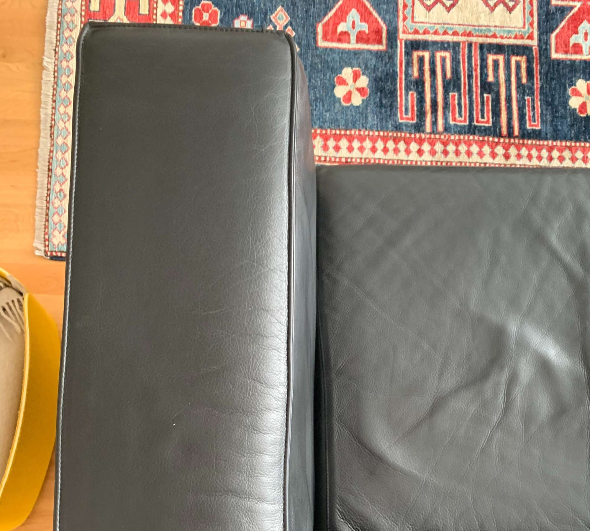 Cassina Ledersofa Schwarz