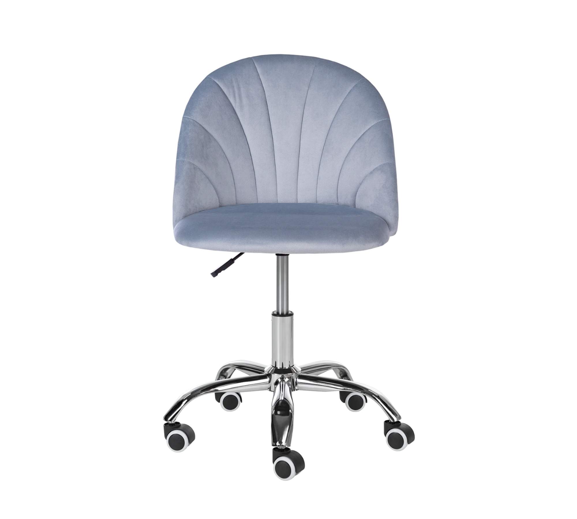 Bürostuhl Metall Samt Taubengrau | Velvet Studio | COCOLI