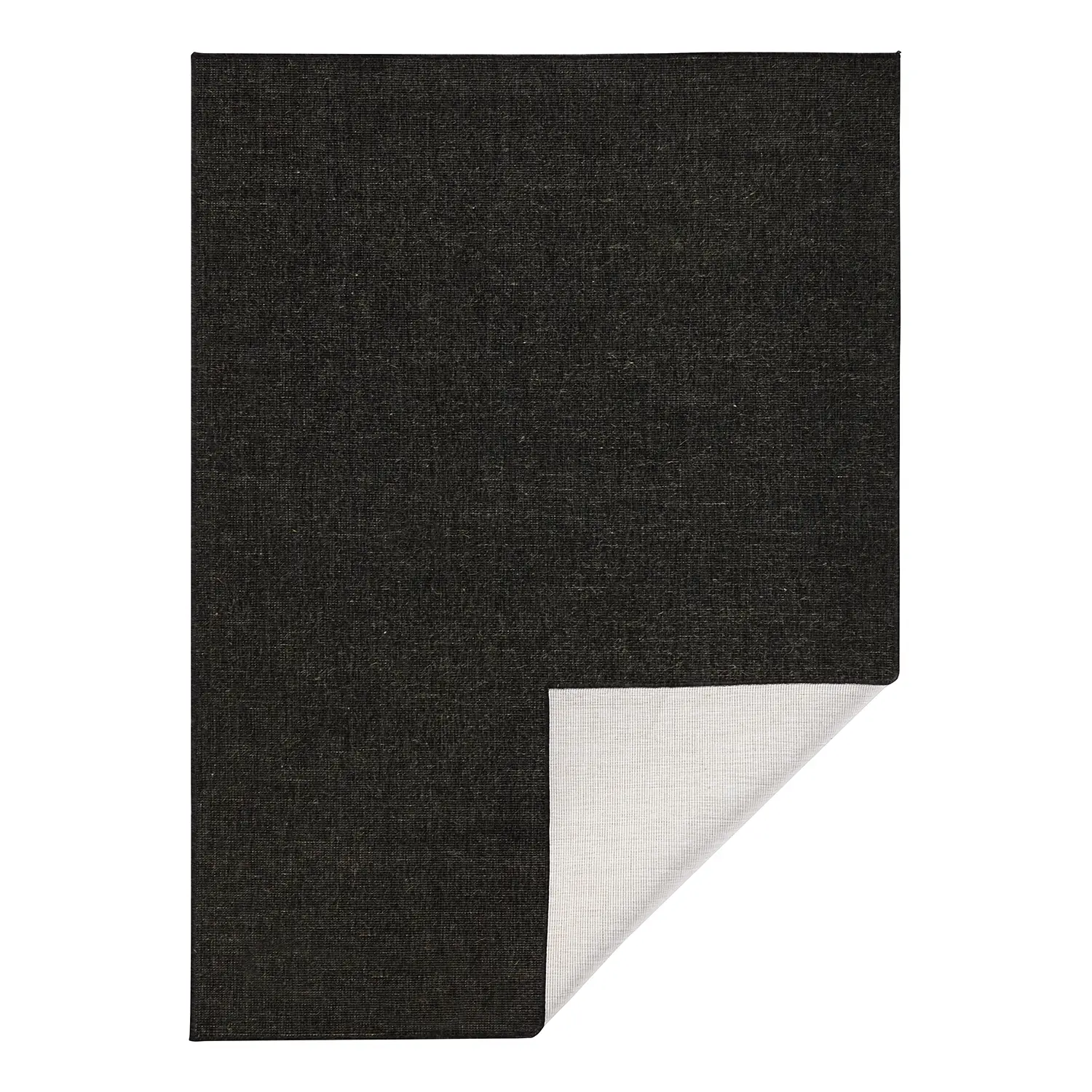 Miami In-/Outdoorteppich Schwarz