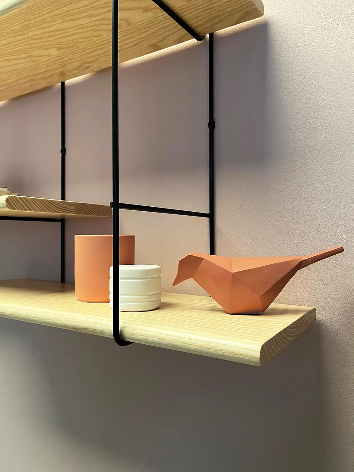 Shrink Regal Eschenholz Stahl